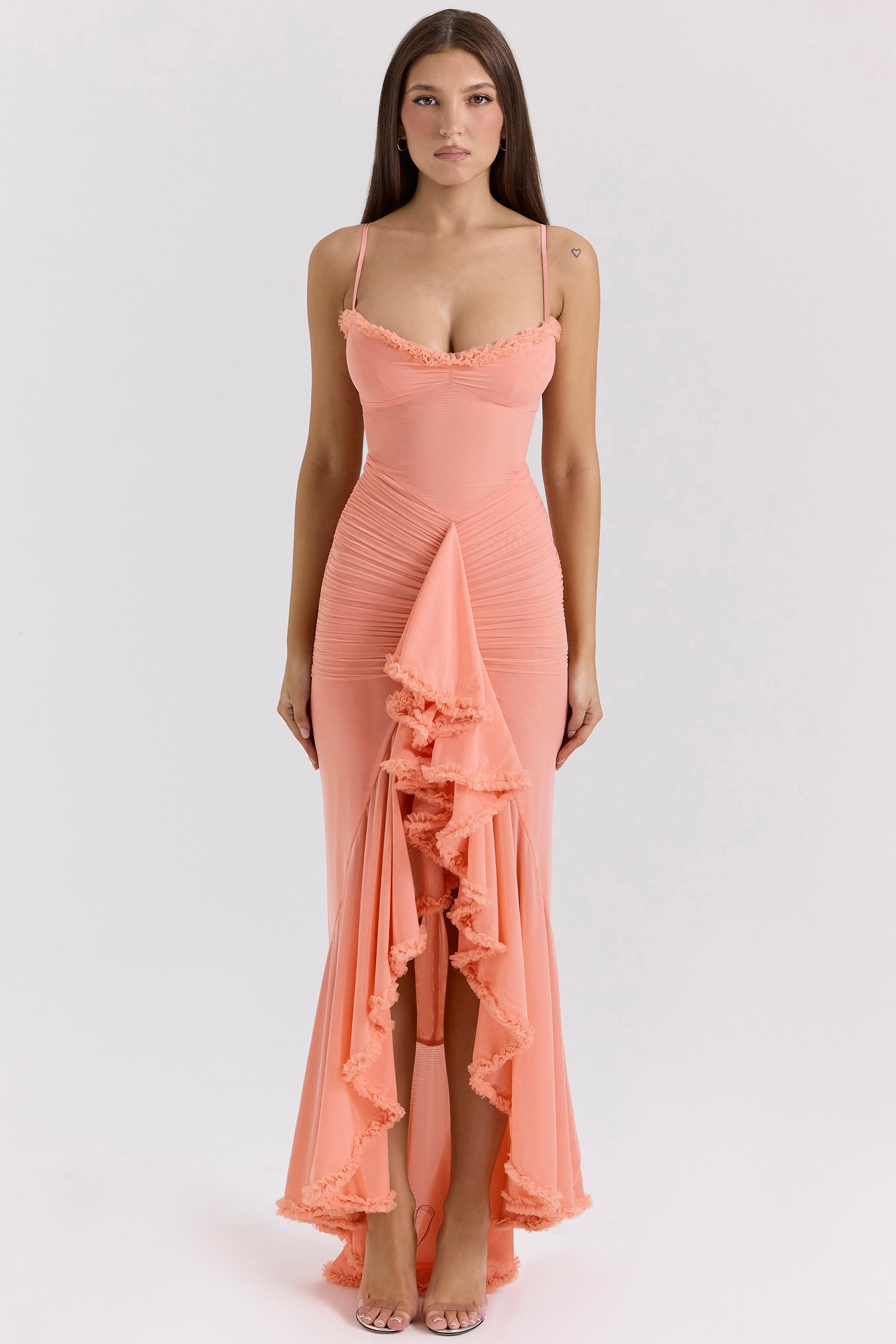 Velorage Emme Buzgulu Maxi Elbise | SKU-1736320100420-100 | SKU-1736320100420-241 | SKU-1736320100420-754 | SKU-1736320100421-752 | SKU-1736320100421-166