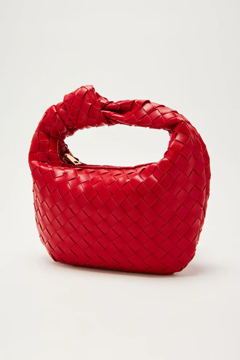 Shaniah Kirmizi Dugum Clutch | Default title