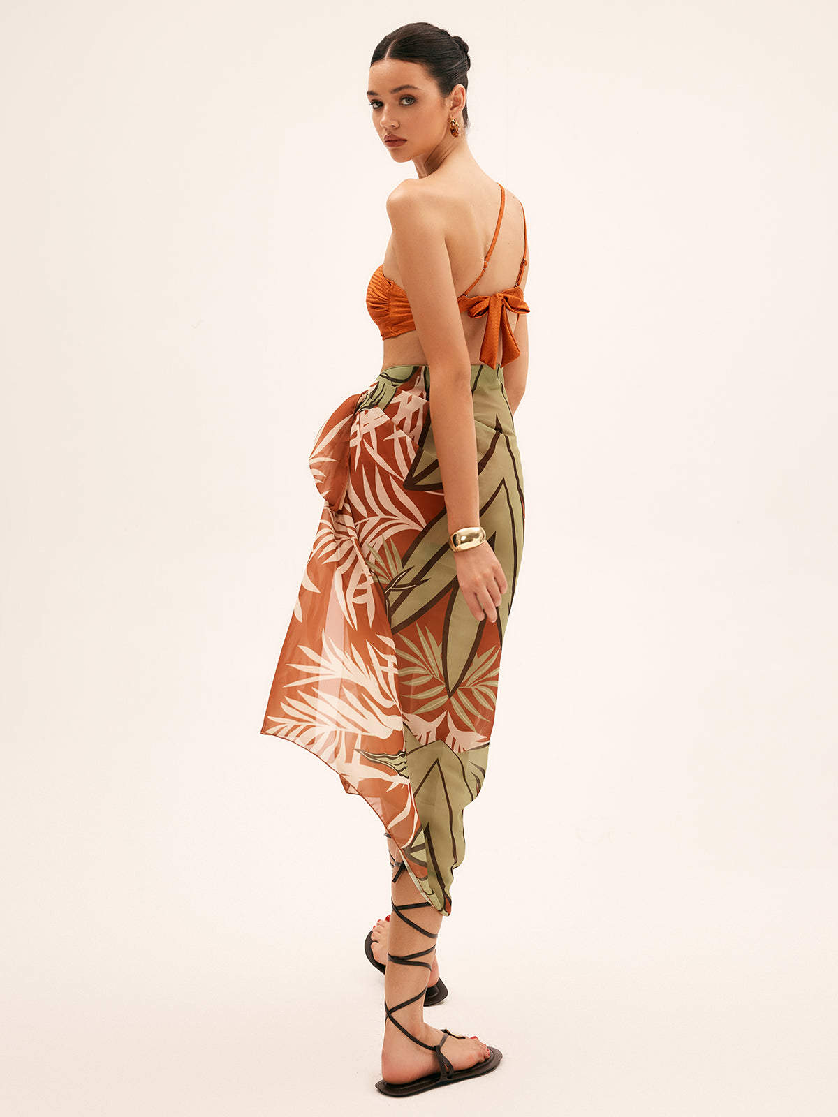 Nataleigh Tropikal Sifon Pareo | OA240416099BNBOS