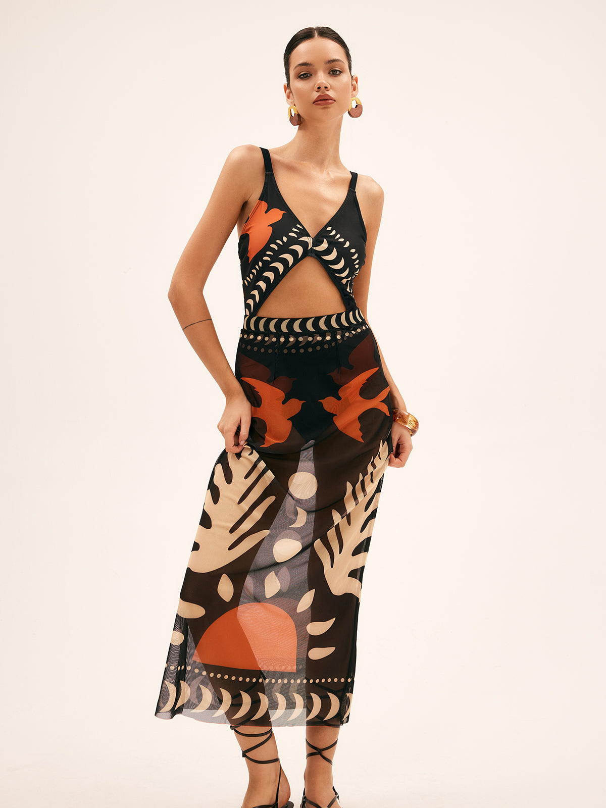 Velorage Jayliana Fileli Kus Desenli Bikini Alti | 16400-Birdie Two Shoulder Swimsuit Dress-S | 16400-Birdie Two Shoulder Swimsuit Dress-M | 16400-Birdie Two Shoulder Swimsuit Dress-L | 16400-Birdie Two Shoulder Swimsuit Dress-XL