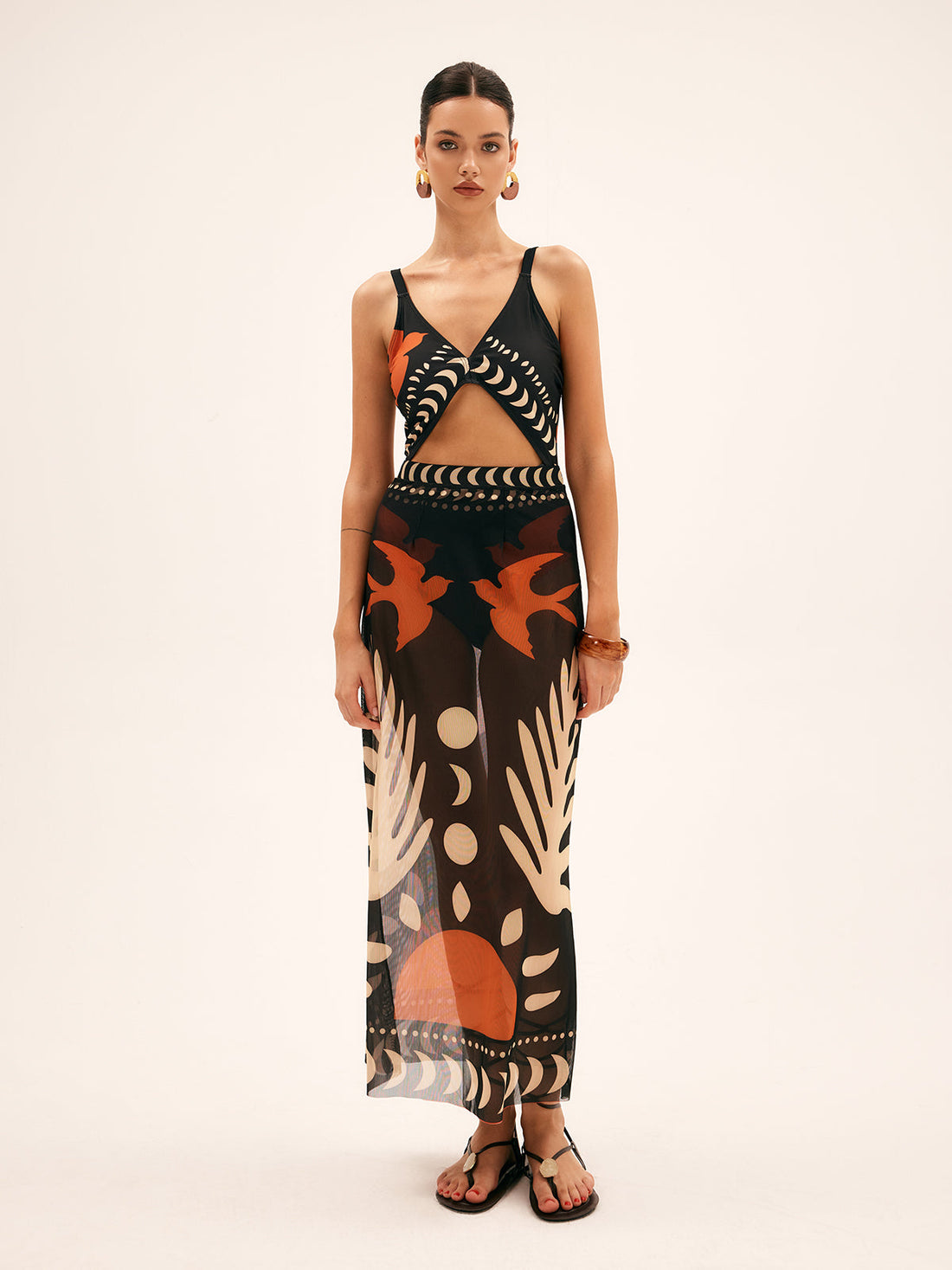 Velorage Jayliana Fileli Kus Desenli Bikini Alti | 16400-Birdie Two Shoulder Swimsuit Dress-S | 16400-Birdie Two Shoulder Swimsuit Dress-M | 16400-Birdie Two Shoulder Swimsuit Dress-L | 16400-Birdie Two Shoulder Swimsuit Dress-XL