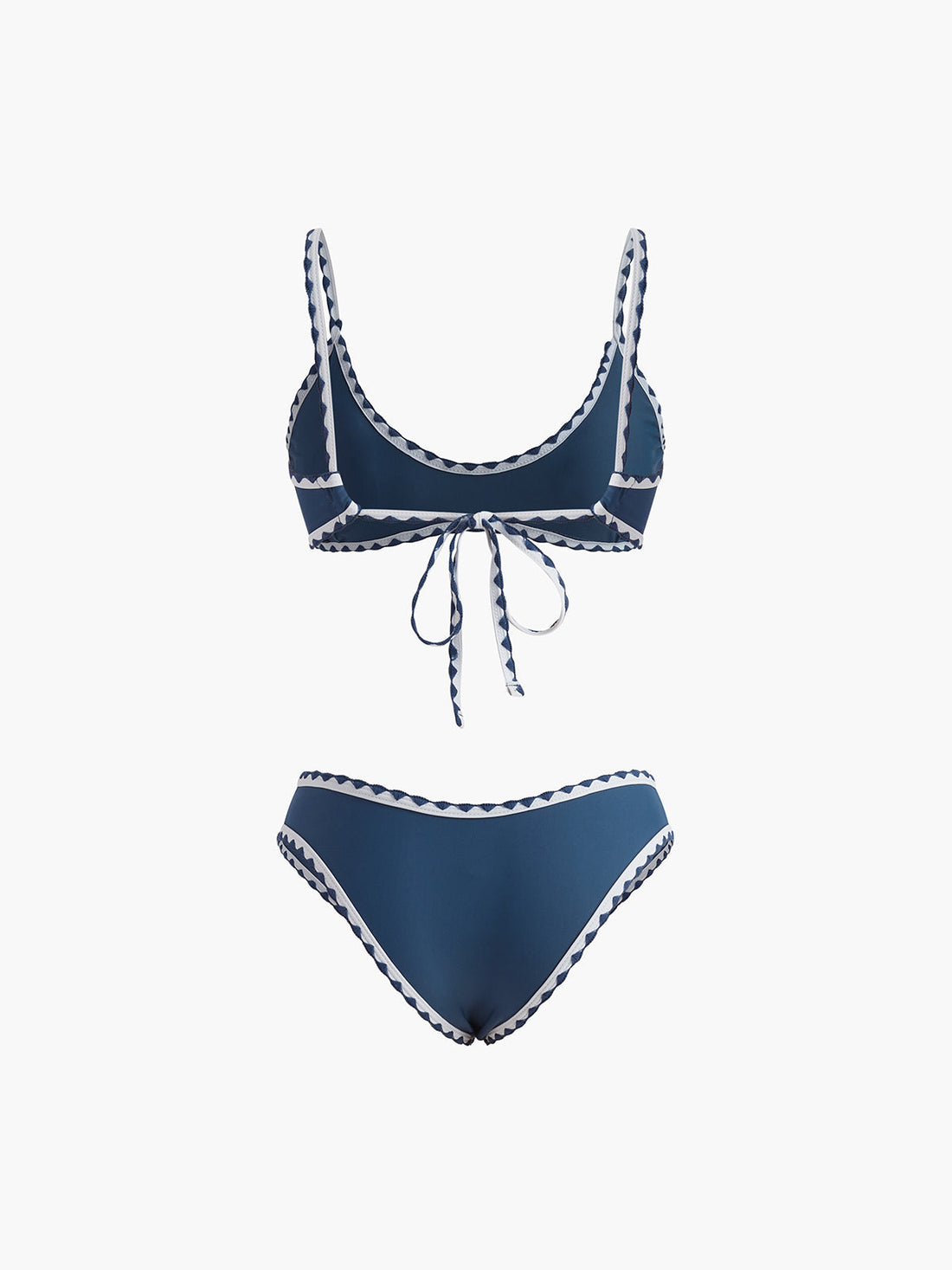 Darleth Kontrast Dugumlu Bikini Seti | 16400#Knotted-Bikini-Set-blue-S | 16400#Knotted-Bikini-Set-blue-M | 16400#Knotted-Bikini-Set-blue-L | 16400#Knotted-Bikini-Set-blue-XL