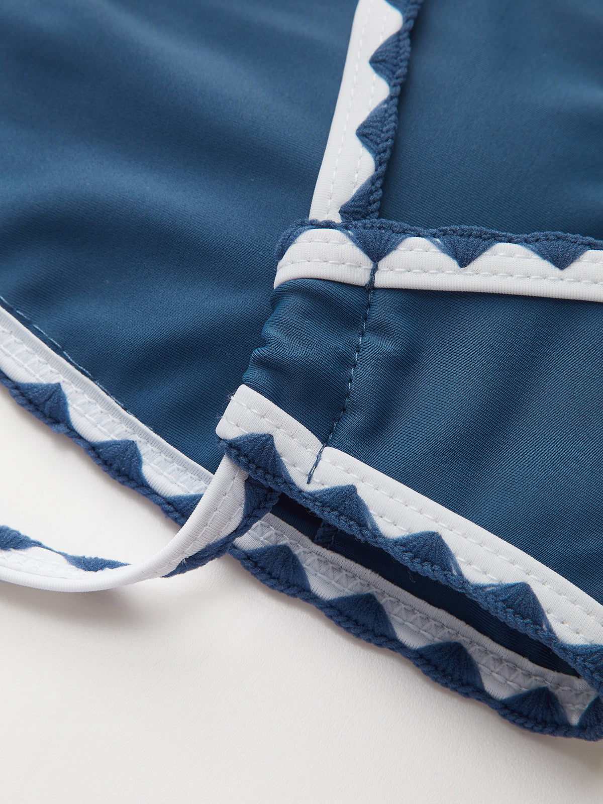 Darleth Kontrast Dugumlu Bikini Seti | 16400#Knotted-Bikini-Set-blue-S | 16400#Knotted-Bikini-Set-blue-M | 16400#Knotted-Bikini-Set-blue-L | 16400#Knotted-Bikini-Set-blue-XL