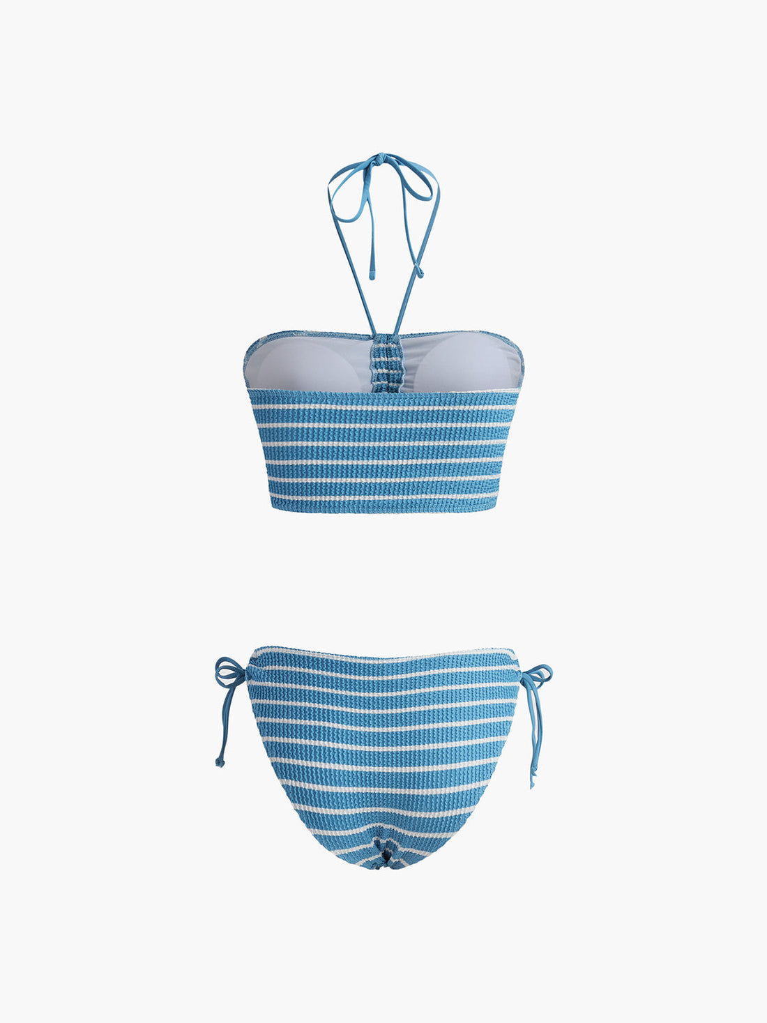 Aliana Cizgili Halter Bikini Takimi | 16400#ID1745828110-S | 16400#ID1745828110-M | 16400#ID1745828110-L