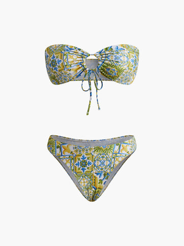 Chance Baskili Dugumlu Bikini Takimi | OA240612068COAS | OA240612068COAM | OA240612068COAL