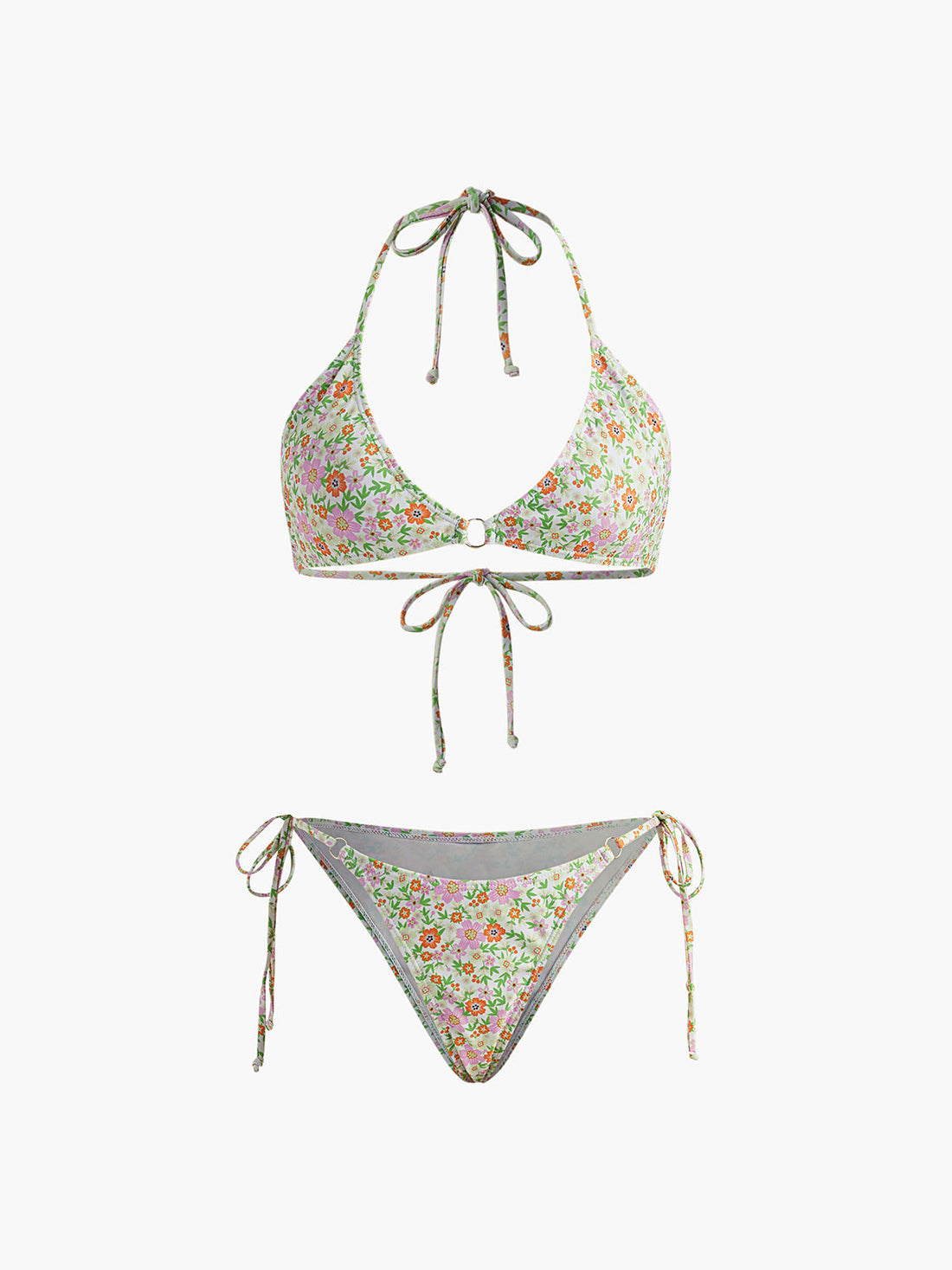 Jamia Ditsy Cicekli Bikini Seti | OA240529107COAXS | OA240529107COAS | OA240529107COAM