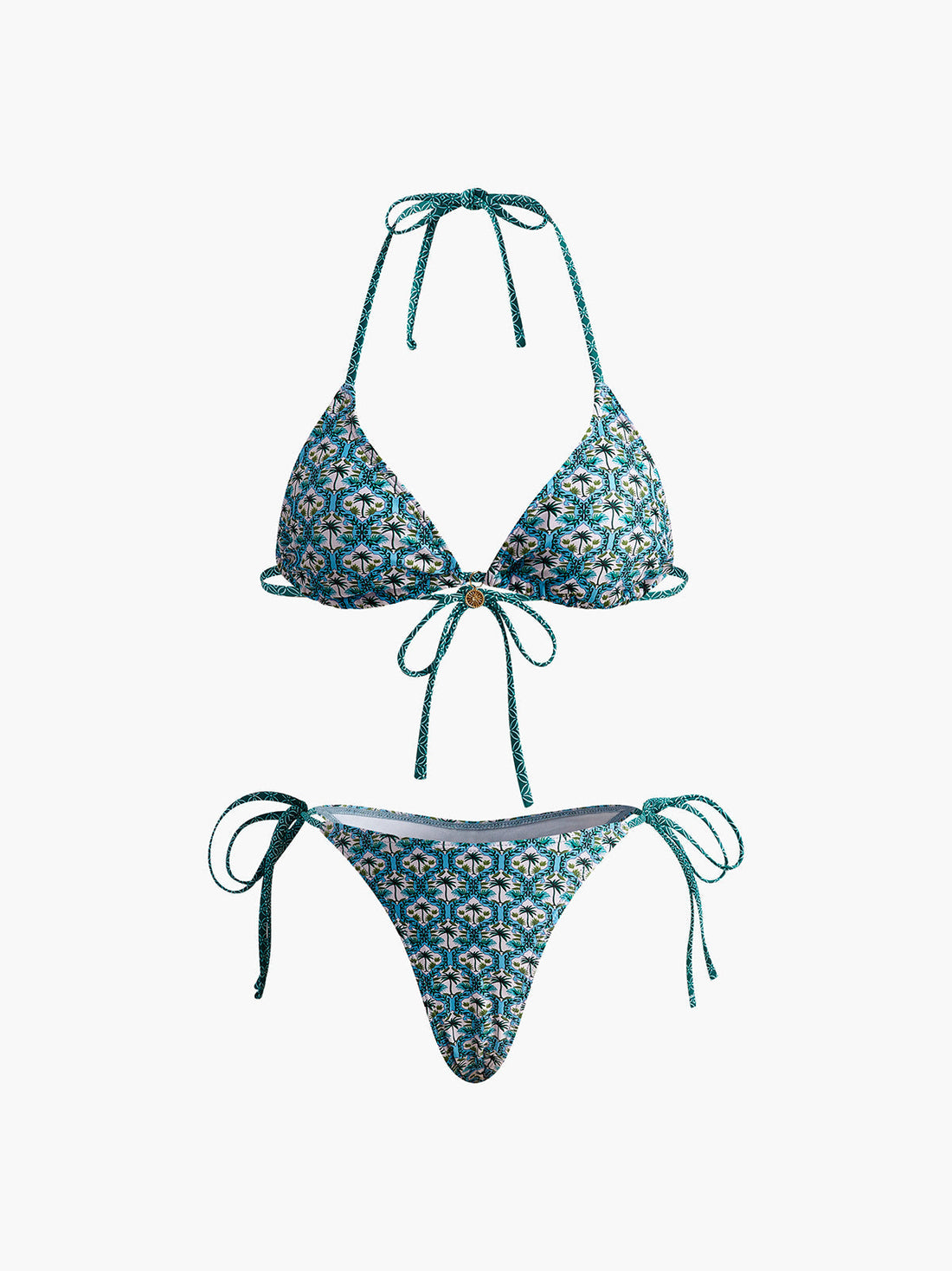 Genavieve Baskili Bikini Takimi | 16400#ZW1741325178-blue-XS | 16400#ZW1741325178-blue-S | 16400#ZW1741325178-blue-M | 16400#ZW1741325178-blue-L