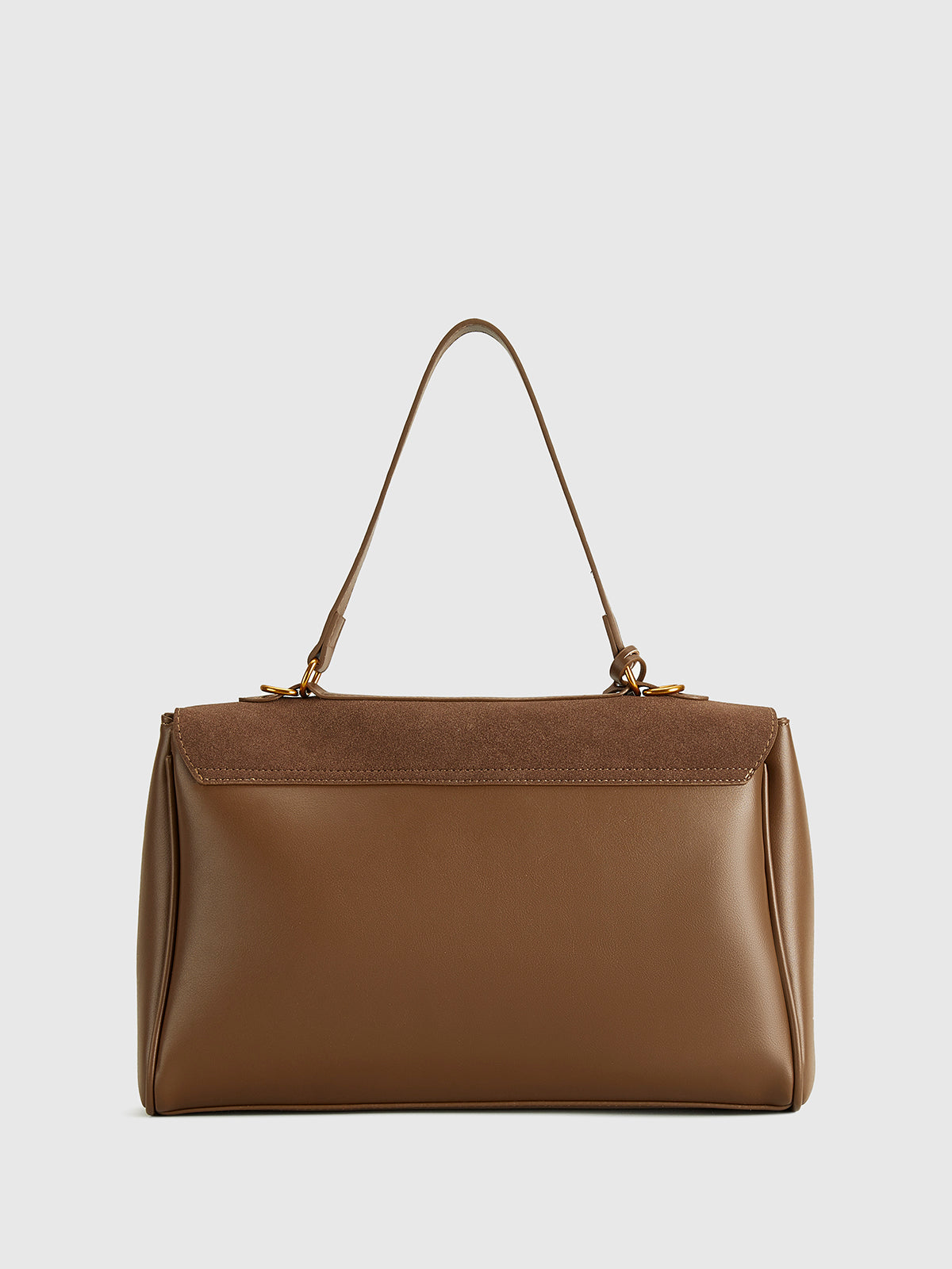 Velorage Darla Zarif Flap Omuz Cantasi | 16400-YB1730195655-brown