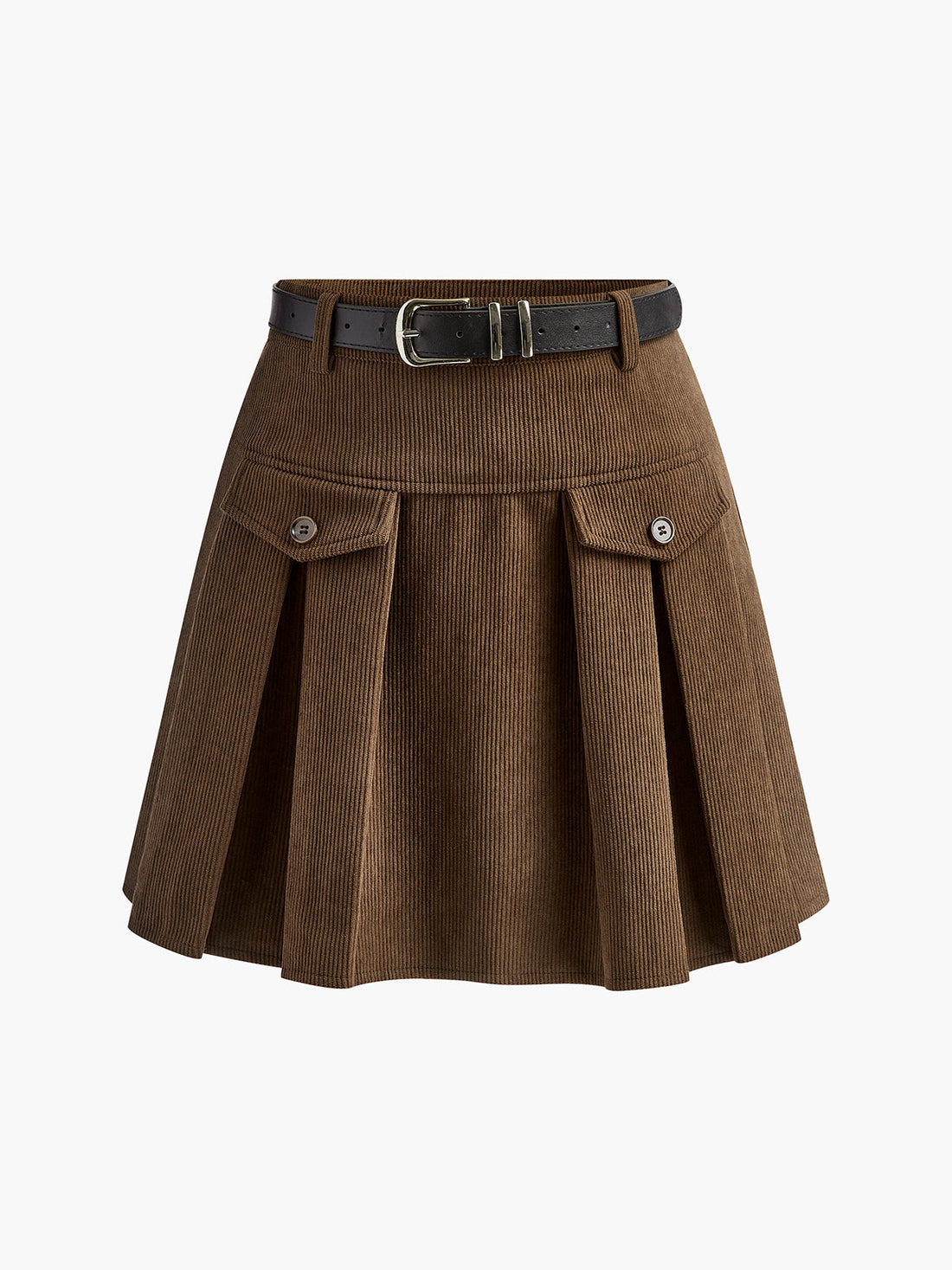Velorage Jasmin Kordon Kemerli Mini Etek | 16400-LW1731484043-brown-XS | 16400-LW1731484043-brown-S | 16400-LW1731484043-brown-M | 16400-LW1731484043-brown-L | 16400-LW1731484043-brown-XL