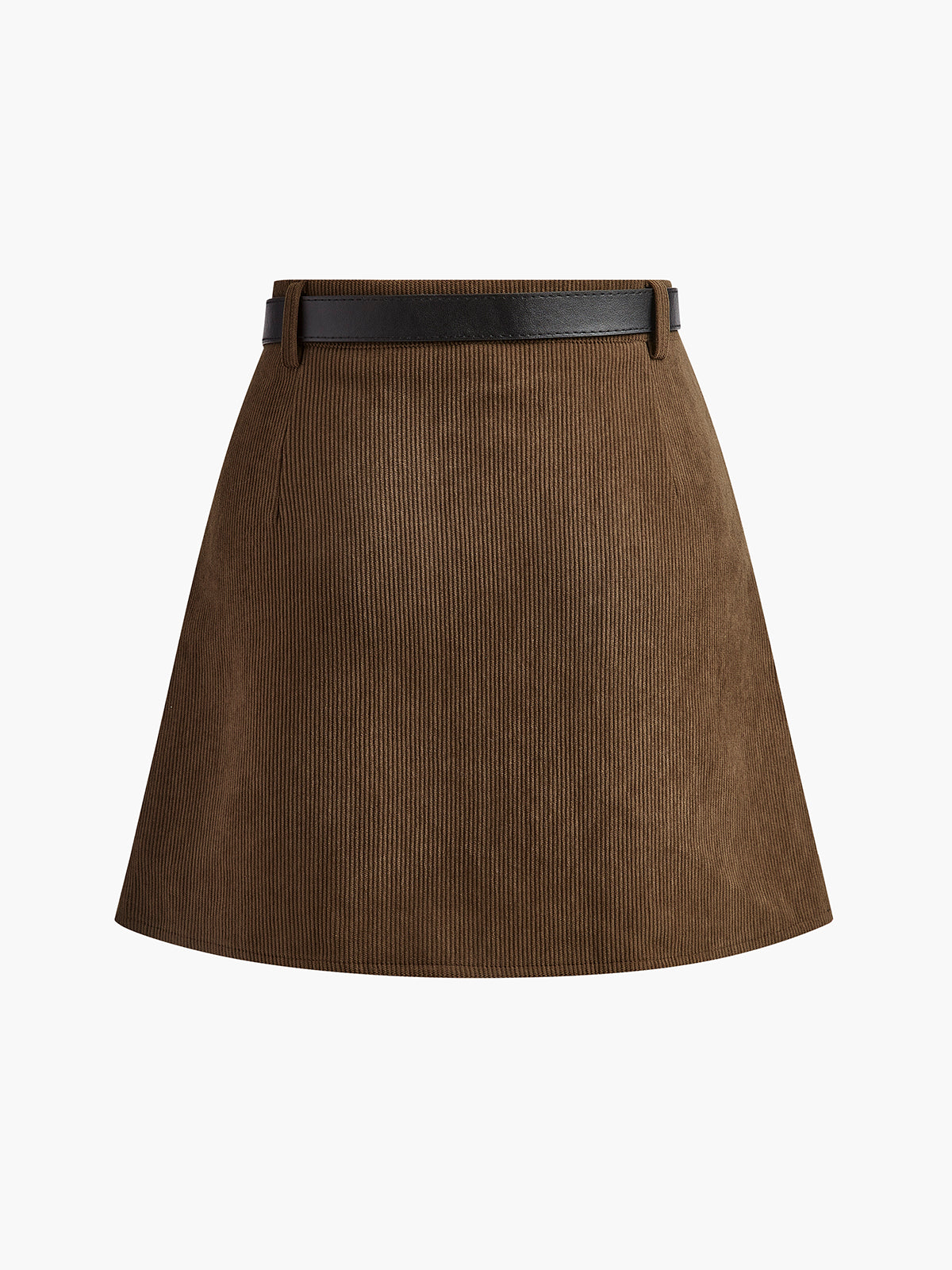 Velorage Jasmin Kordon Kemerli Mini Etek | 16400-LW1731484043-brown-XS | 16400-LW1731484043-brown-S | 16400-LW1731484043-brown-M | 16400-LW1731484043-brown-L | 16400-LW1731484043-brown-XL