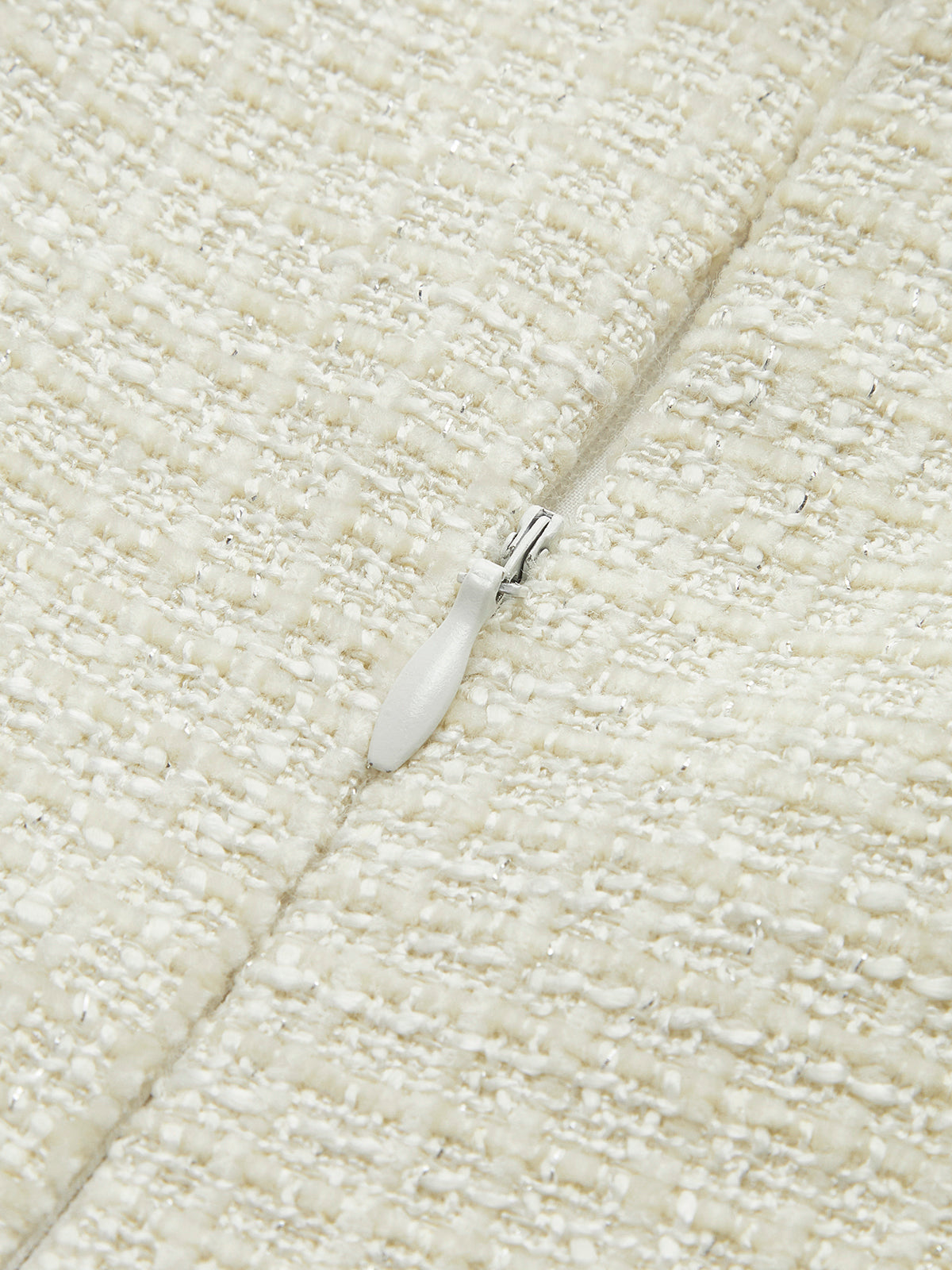 Velorage Solange Tweed A-Kesim Mini Elbise | 16400-IB1732606838-white-XS | 16400-IB1732606838-white-S | 16400-IB1732606838-white-M | 16400-IB1732606838-white-L | 16400-IB1732606838-white-XL