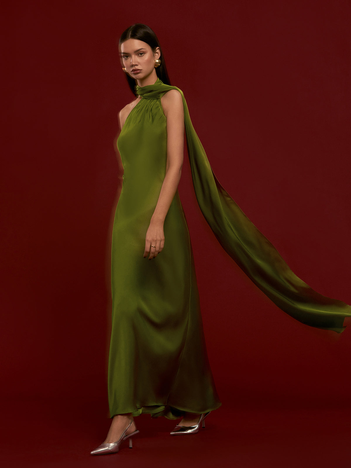 Velorage Emmarae Asimetrik Saten Maxi Elbise | 16400-GN1735787651-green-XS | 16400-GN1735787651-green-S | 16400-GN1735787651-green-M | 16400-GN1735787651-green-L | 16400-GN1735787651-green-XL