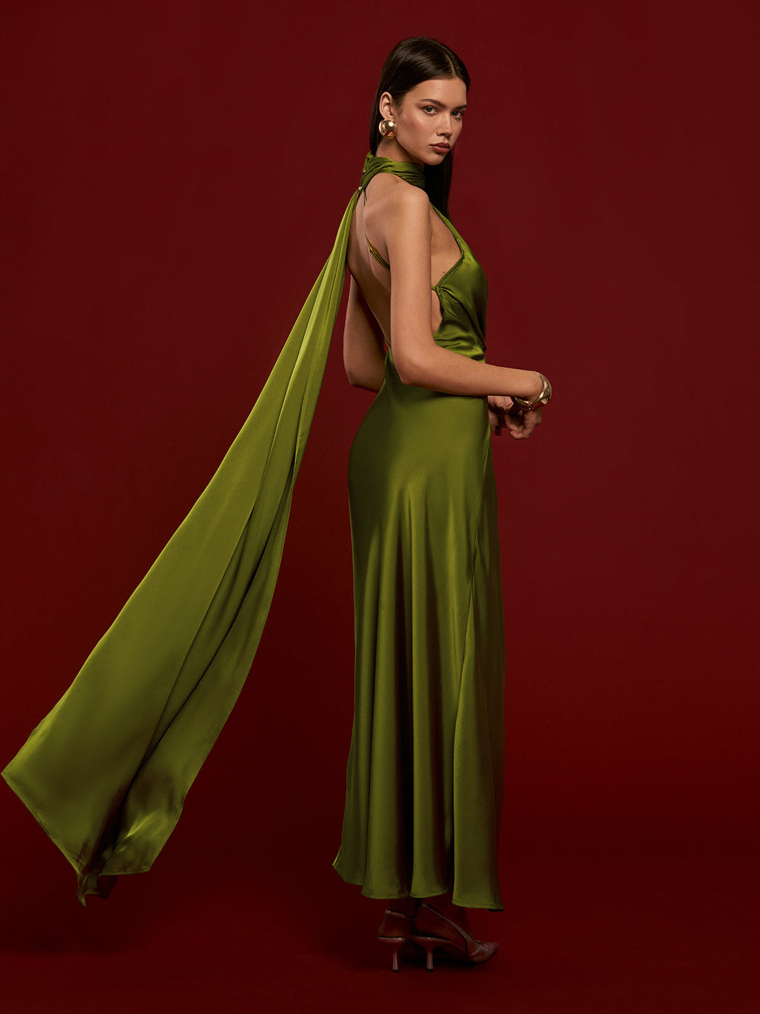 Velorage Emmarae Asimetrik Saten Maxi Elbise | 16400-GN1735787651-green-XS | 16400-GN1735787651-green-S | 16400-GN1735787651-green-M | 16400-GN1735787651-green-L | 16400-GN1735787651-green-XL