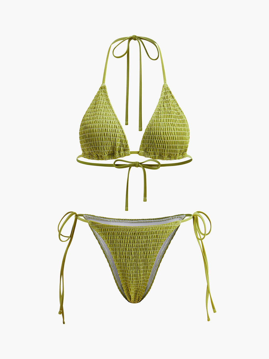 Isabelle Ucgen Baglamali Bikini | OA241223005GNAS | OA241223005GNAM | OA241223005GNAL
