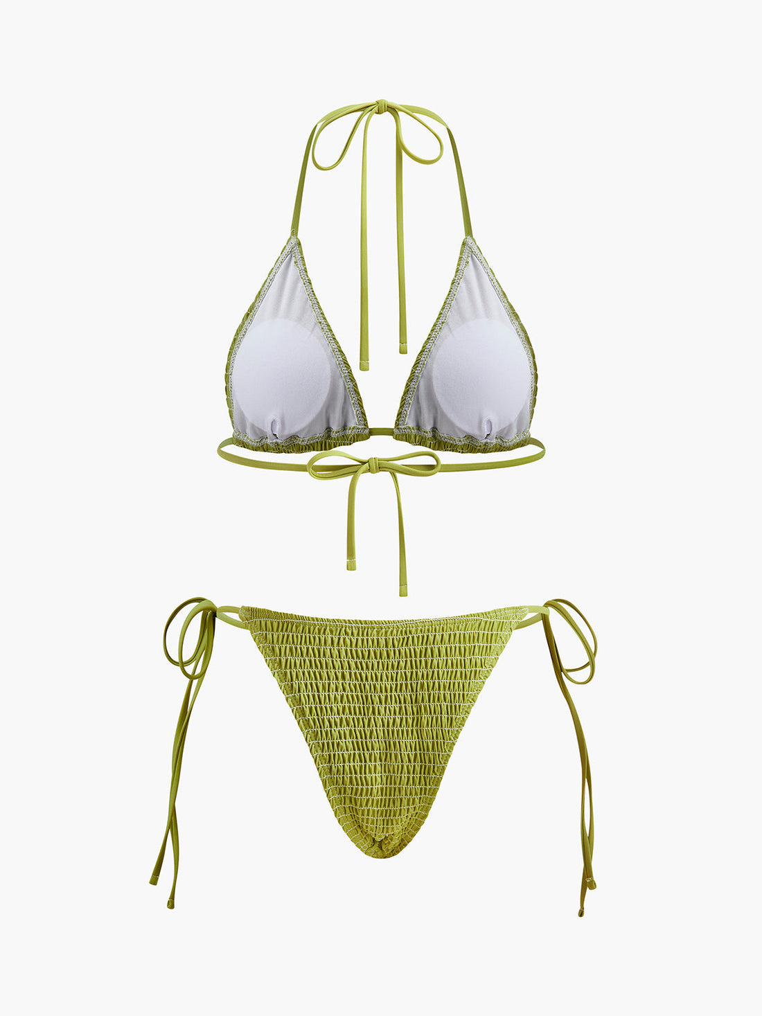 Isabelle Ucgen Baglamali Bikini | OA241223005GNAS | OA241223005GNAM | OA241223005GNAL