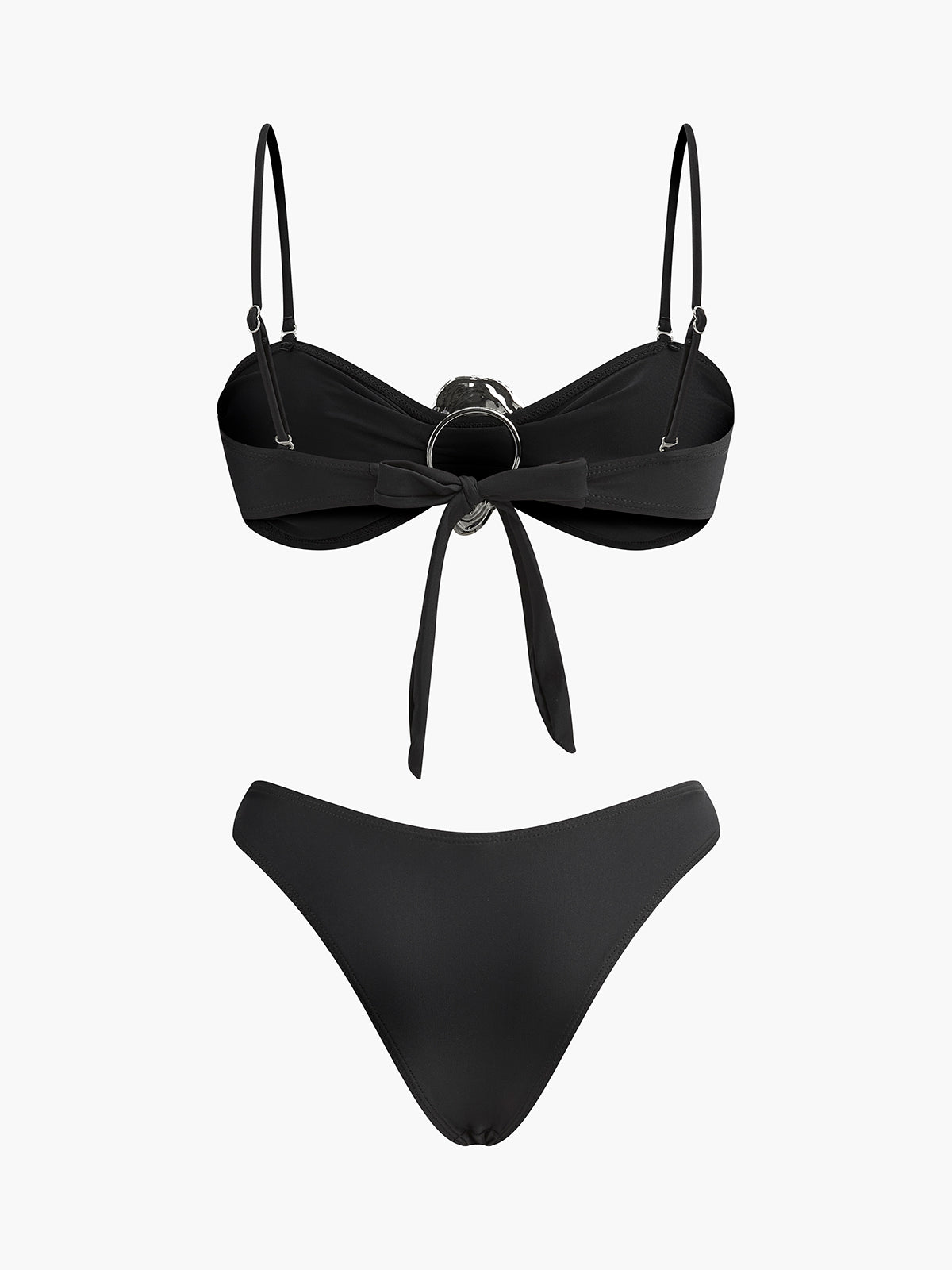 Thais Metal Baglama Bikini Takimi | 16400#WU1752047678-black-S | 16400#WU1752047678-black-M | 16400#WU1752047678-black-L