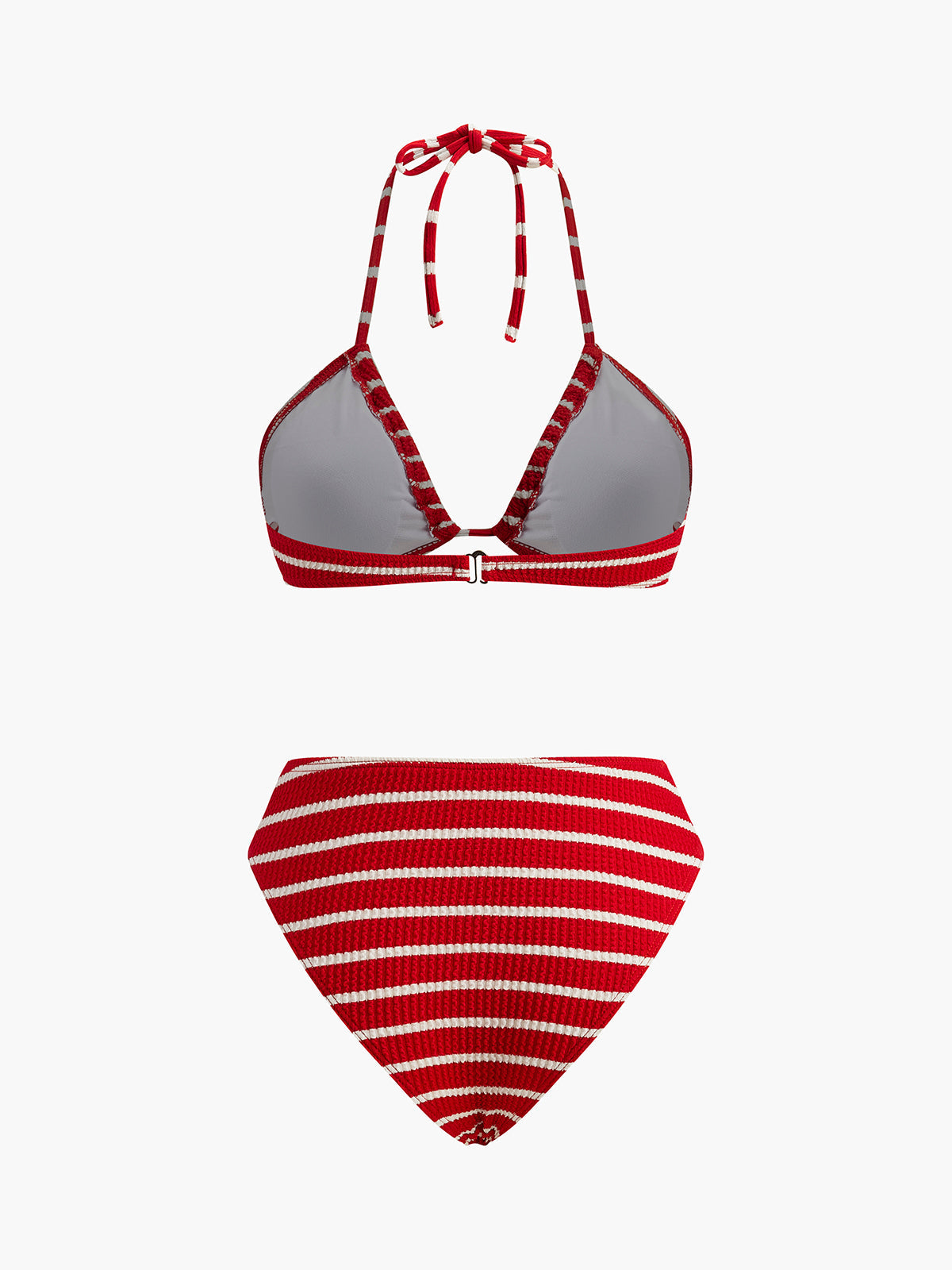 Nimrat Cizgili Bikini Sort Takimi | 16400#IA1751527994-red-XS | 16400#IA1751527994-red-S | 16400#IA1751527994-red-M