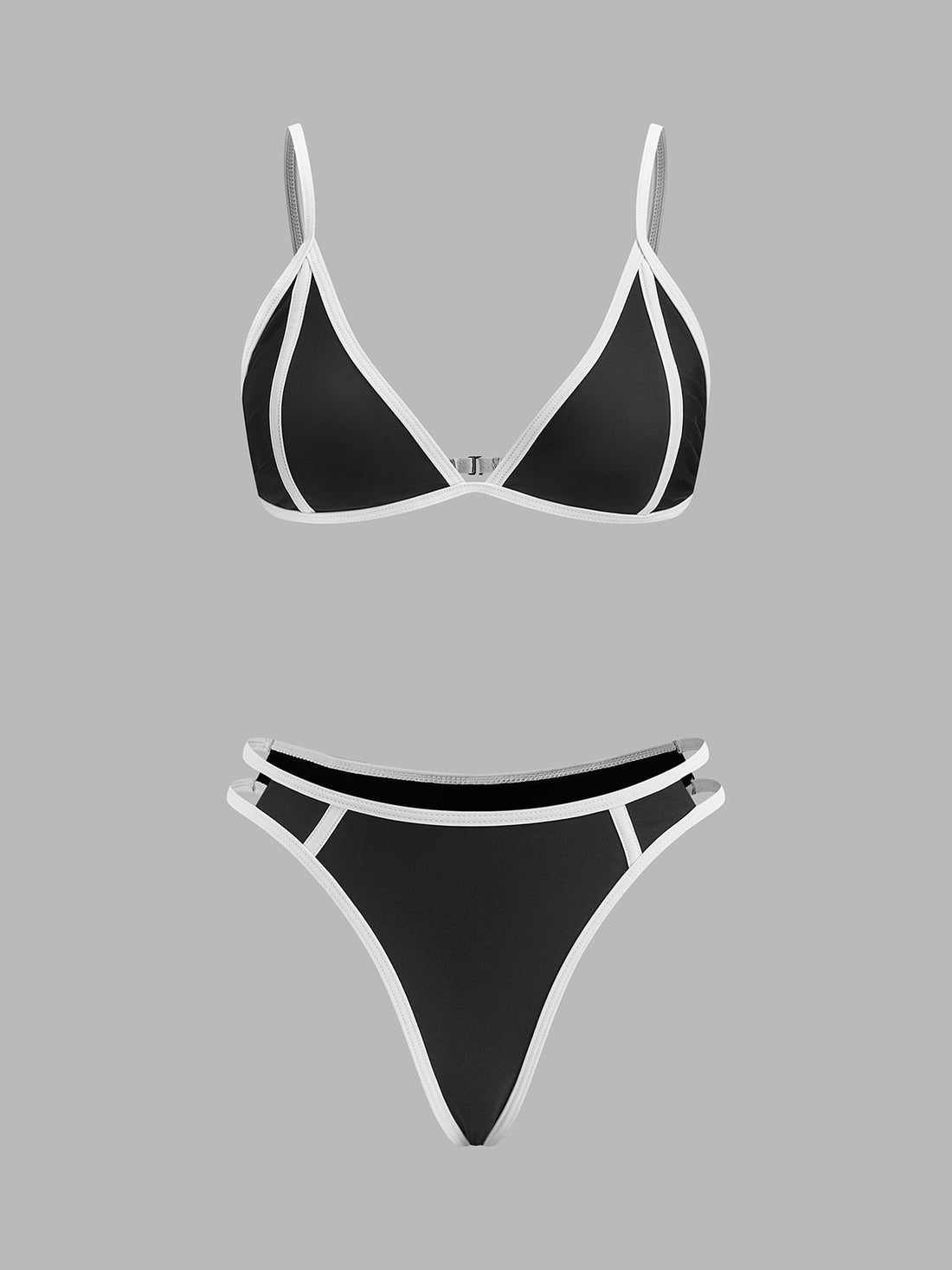 Crystal Kontrast Bikini Takimi | OA241209060BKXS | OA241209060BKS | OA241209060BKM