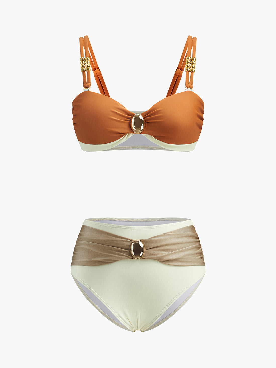 Rosanna Kemer Detayli Bikini Takimi | 16400#VS1744270832-Khaki-XS | 16400#VS1744270832-Khaki-S | 16400#VS1744270832-Khaki-M | 16400#VS1744270832-Khaki-L