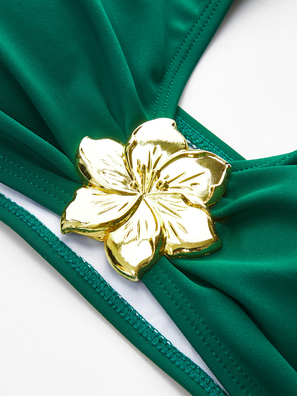 Josey Metal Halter Bikini Set | 16400#QU1752820546-green-S | 16400#QU1752820546-green-M | 16400#QU1752820546-green-L