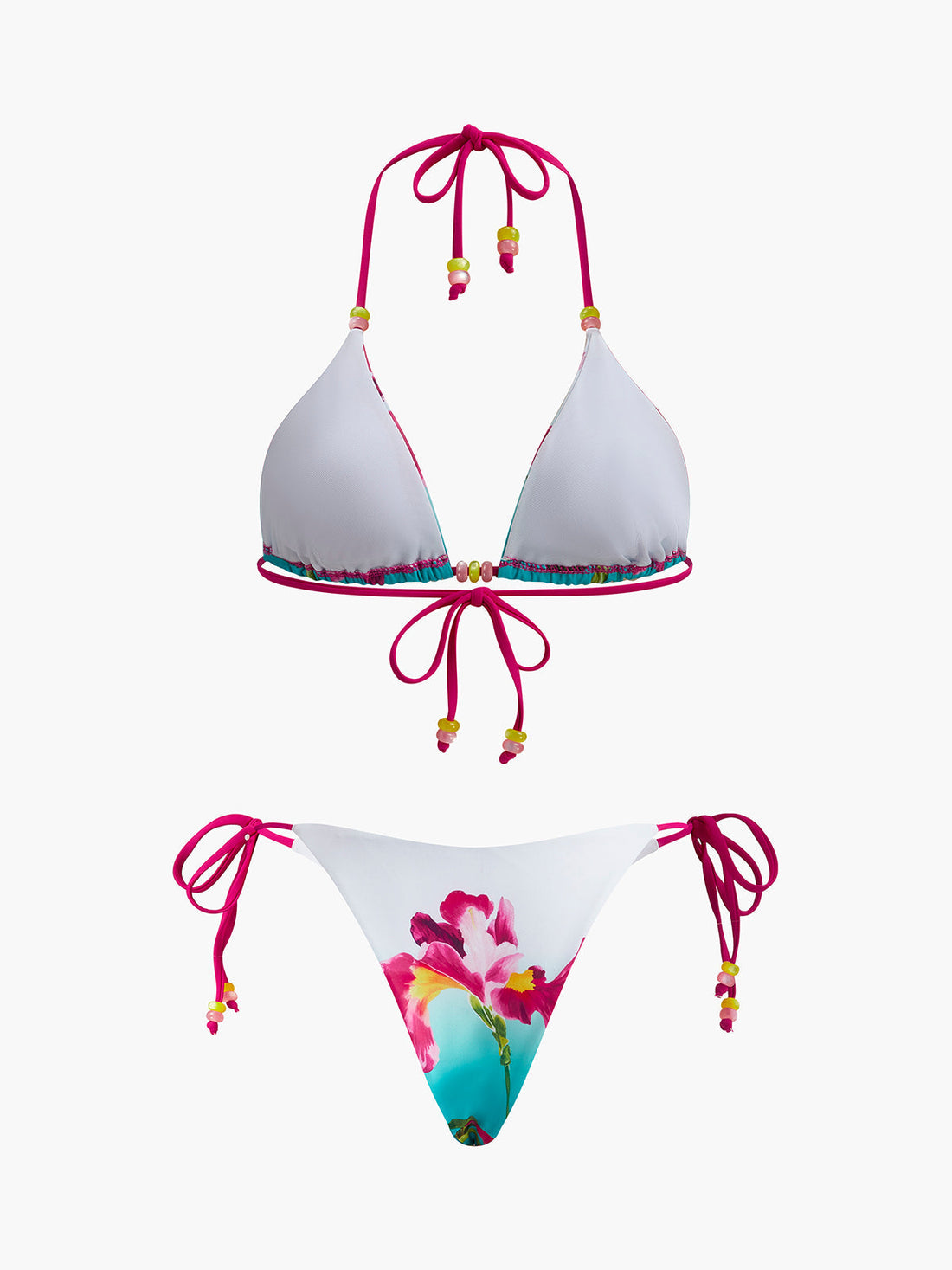 Camryn Cicekli Baskili Bikini Takimi | 16400#WA1751955847-Renkli-XS | 16400#WA1751955847-Renkli-S | 16400#WA1751955847-Renkli-M | 16400#WA1751955847-Renkli-L