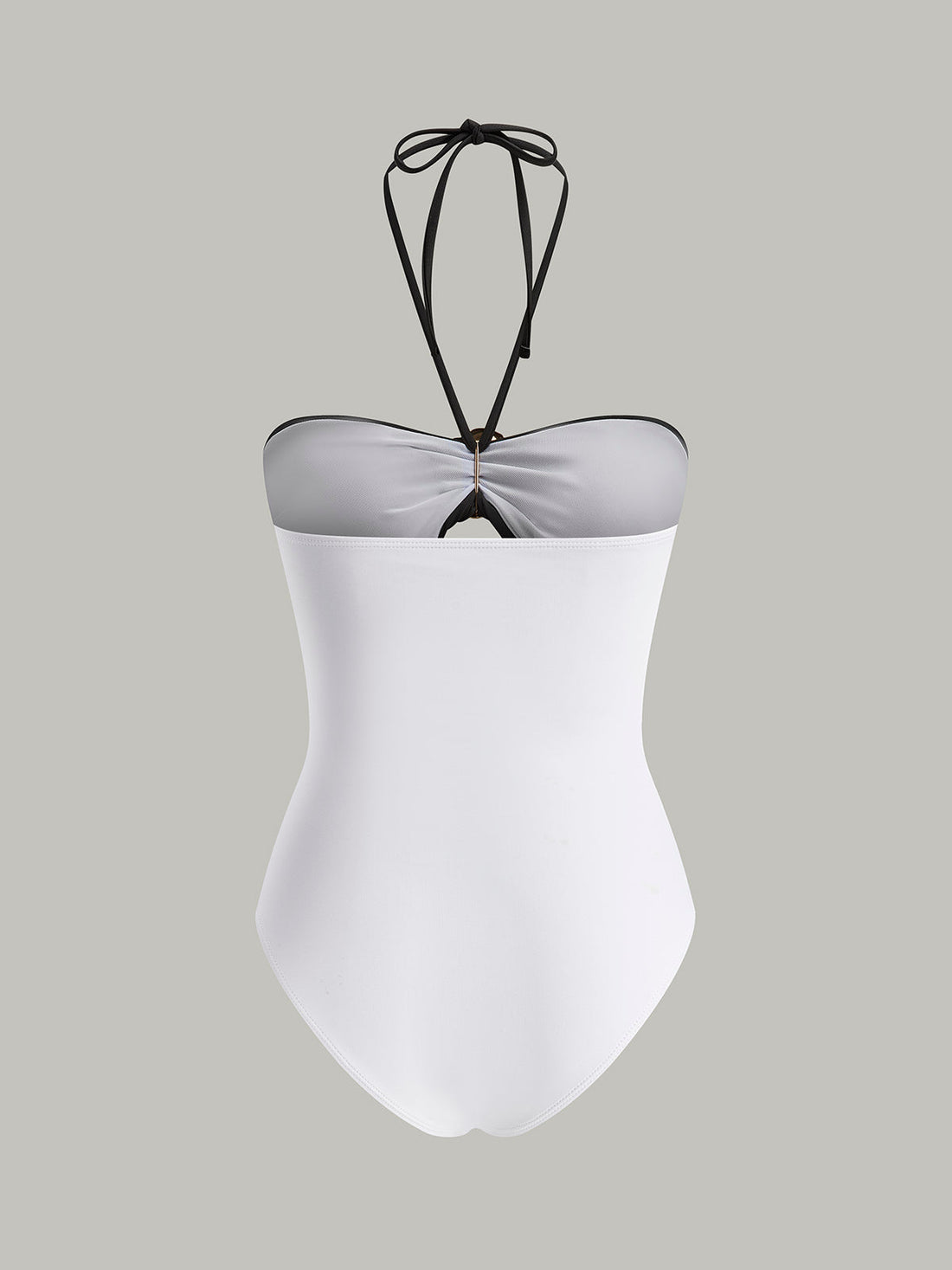 Liani Halter Metal Halka Mayo | 16400#JZ1750057616-Siyah-Beyaz-S | 16400#JZ1750057616-Siyah-Beyaz-M | 16400#JZ1750057616-Siyah-Beyaz-L | 16400#JZ1750057616-Siyah-Beyaz-XL