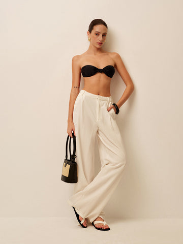 Nyelle Dugumlu Bandeau Bikini Takimi | OA241230086BKS | OA241230086BKM | OA241230086BKL