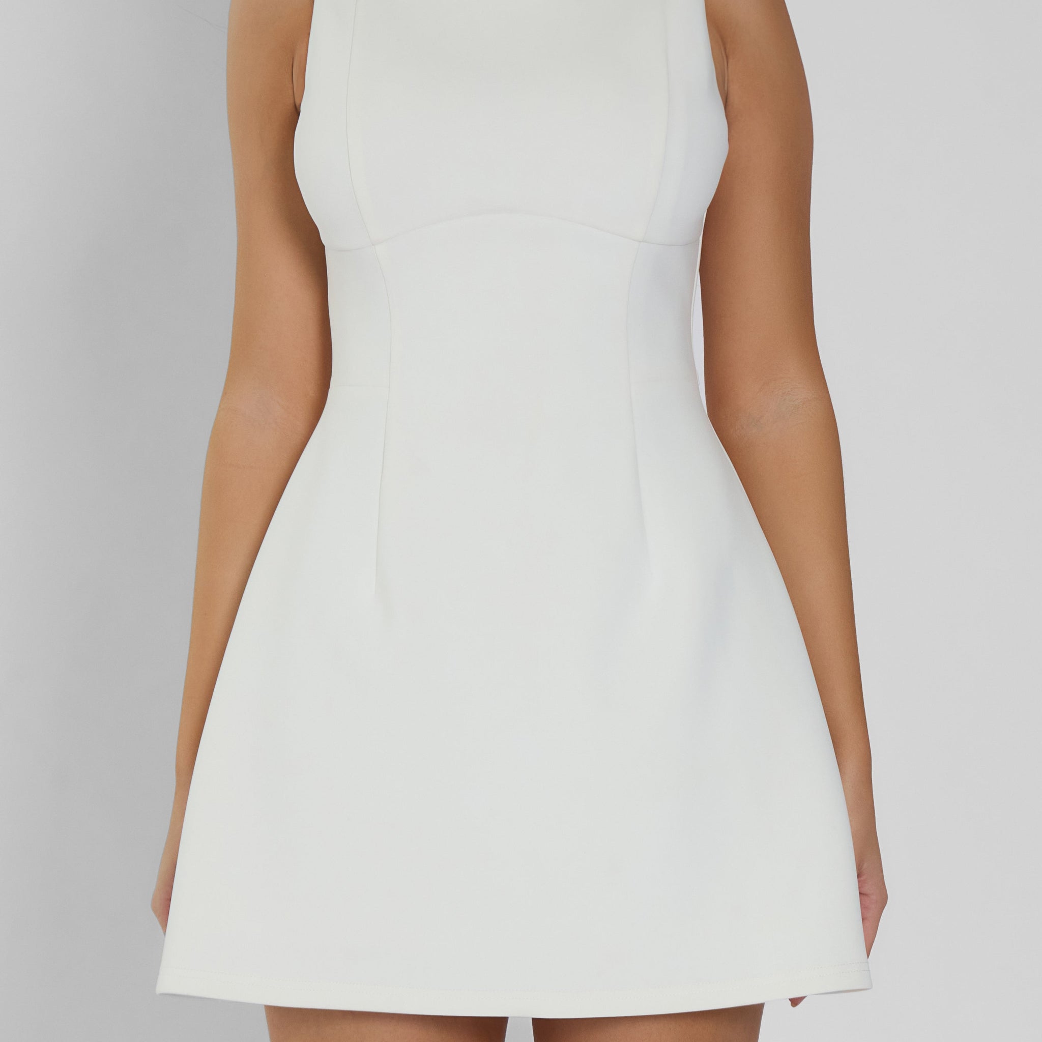Jadore Bustiyer Mini Elbise | D1050-WHITE-XS | D1050-WHITE-S | D1050-WHITE-M | D1050-WHITE-L | D1050-WHITE-XL | D1050-WHITE-XXL