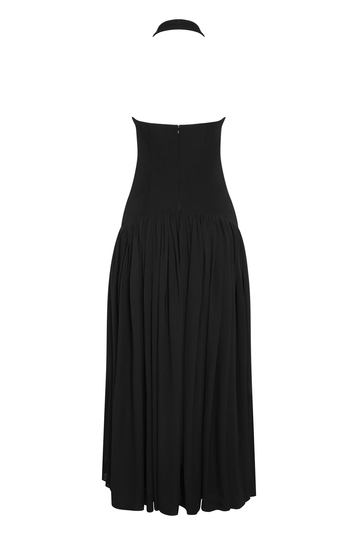 Aleksandra Halter Corset Maxi Dress | D1131-BLK-XS | D1131-BLK-S | D1131-BLK-M | D1131-BLK-L | D1131-BLK-XL | D1131-BLK-XXL