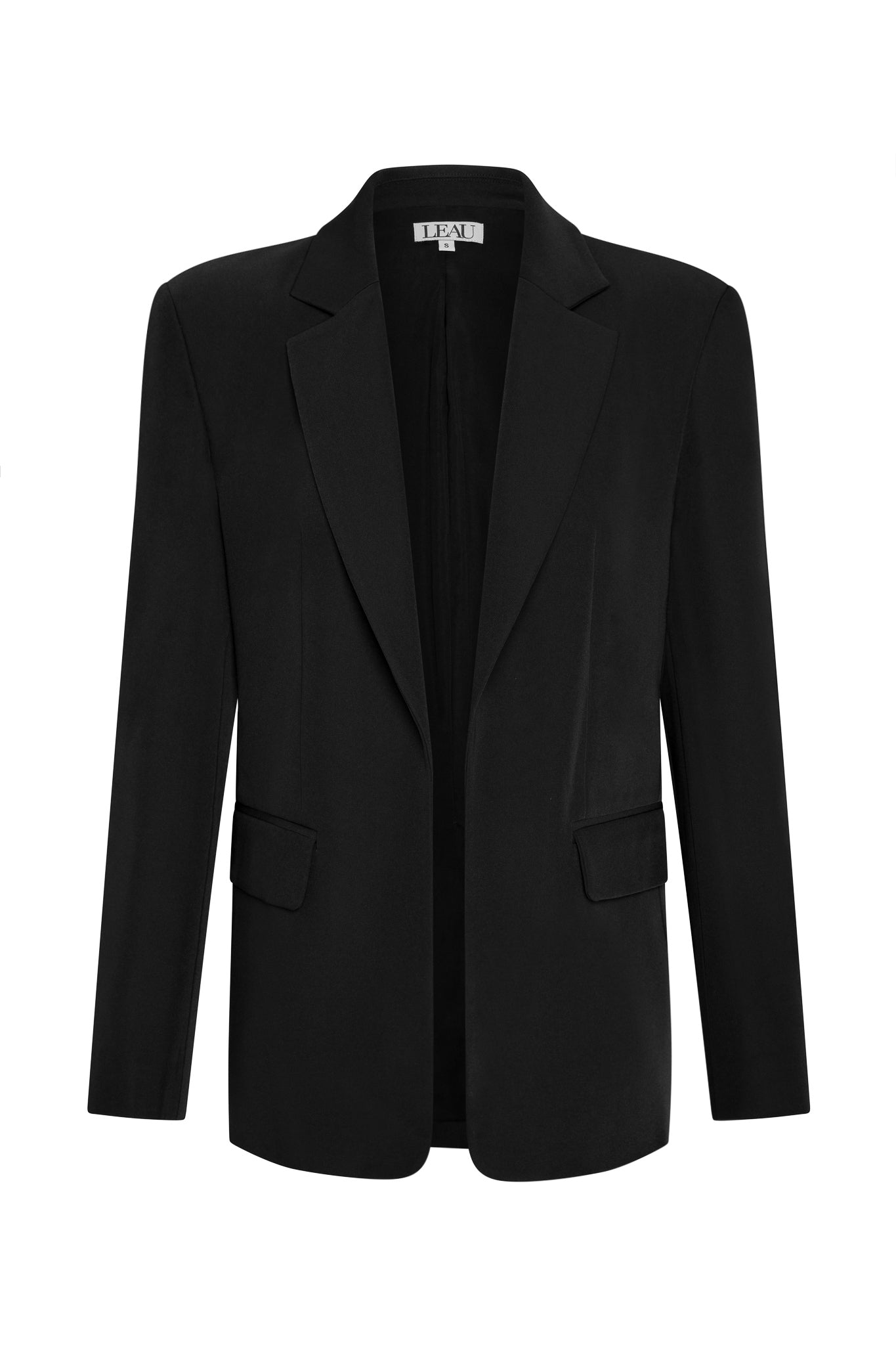 Alli Siyah Oversize Blazer | BLZ1001-BLK-XS | BLZ1001-BLK-S | BLZ1001-BLK-M | BLZ1001-BLK-L | BLZ1001-BLK-XL | BLZ1001-BLK-XXL
