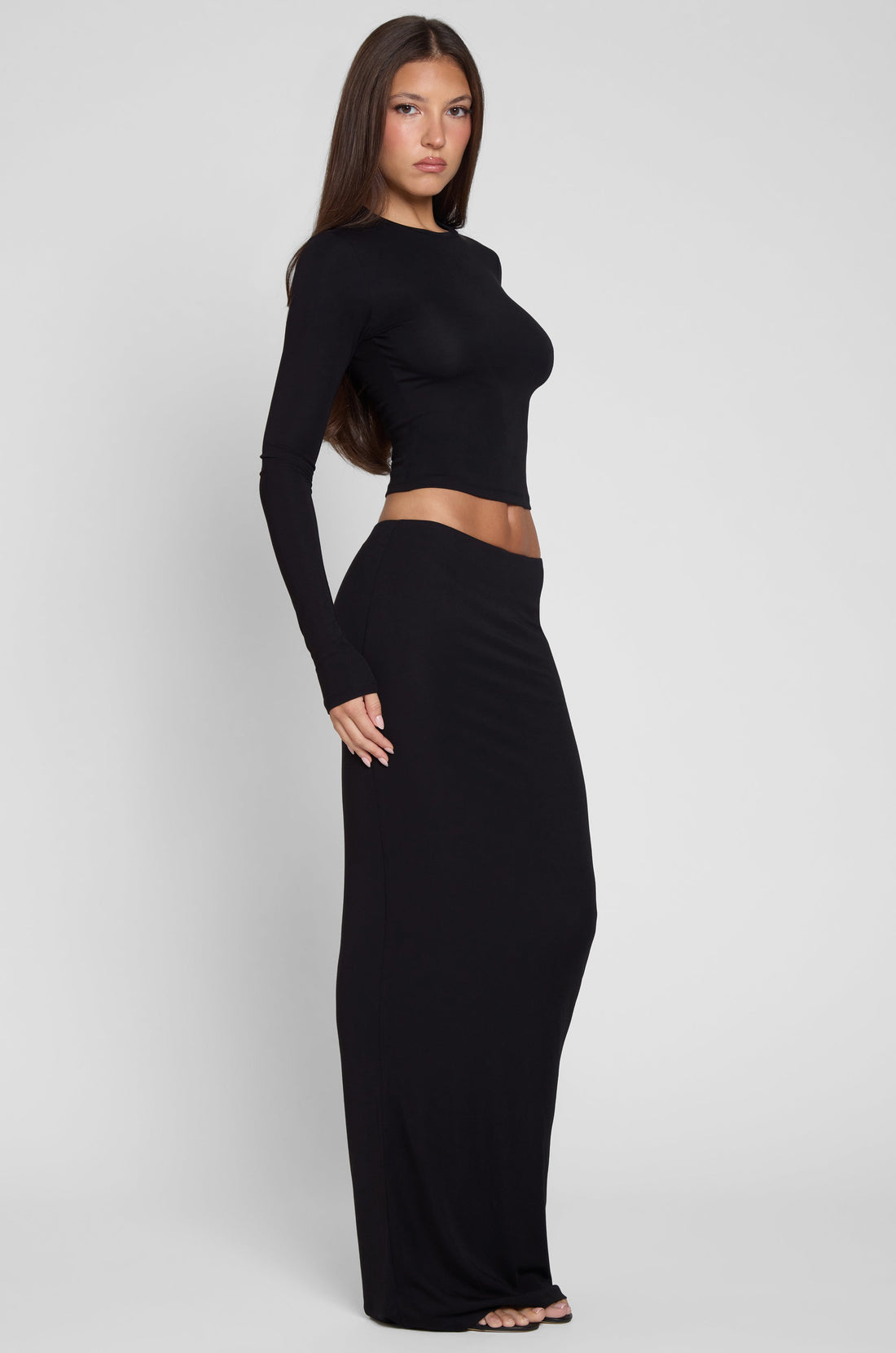 Nari Akici Siyah Maxi Etek | SKRT1016-BLK-XS | SKRT1016-BLK-S | SKRT1016-BLK-M | SKRT1016-BLK-L | SKRT1016-BLK-XL | SKRT1016-BLK-XXL