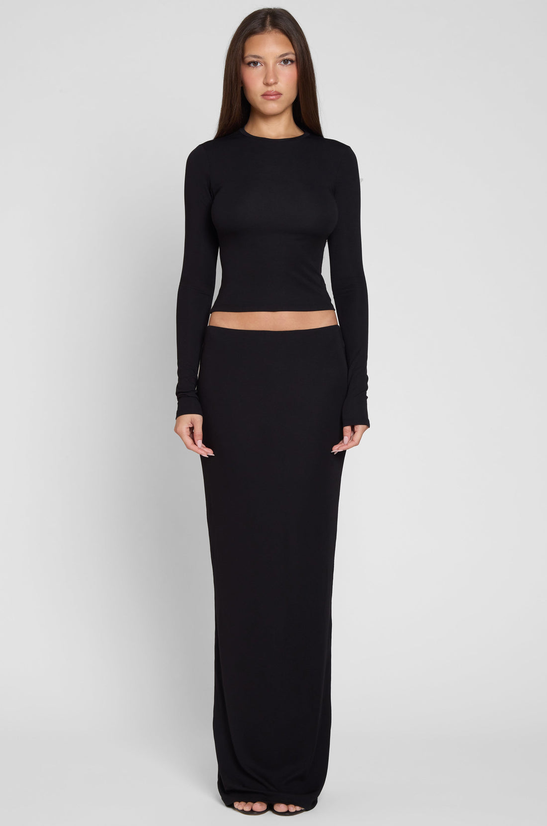 Nari Akici Siyah Maxi Etek | SKRT1016-BLK-XS | SKRT1016-BLK-S | SKRT1016-BLK-M | SKRT1016-BLK-L | SKRT1016-BLK-XL | SKRT1016-BLK-XXL