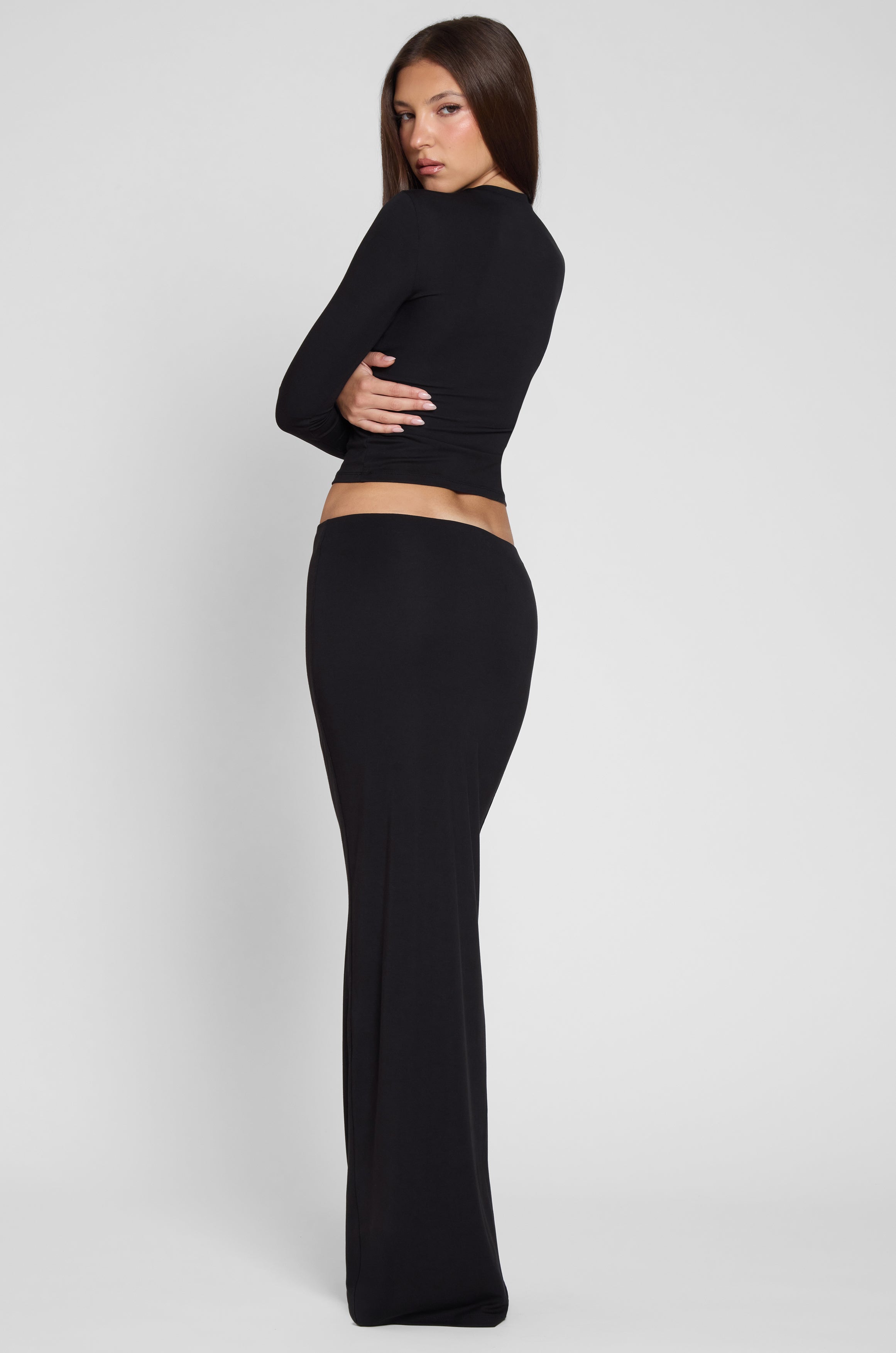 Nari Akici Siyah Maxi Etek | SKRT1016-BLK-XS | SKRT1016-BLK-S | SKRT1016-BLK-M | SKRT1016-BLK-L | SKRT1016-BLK-XL | SKRT1016-BLK-XXL