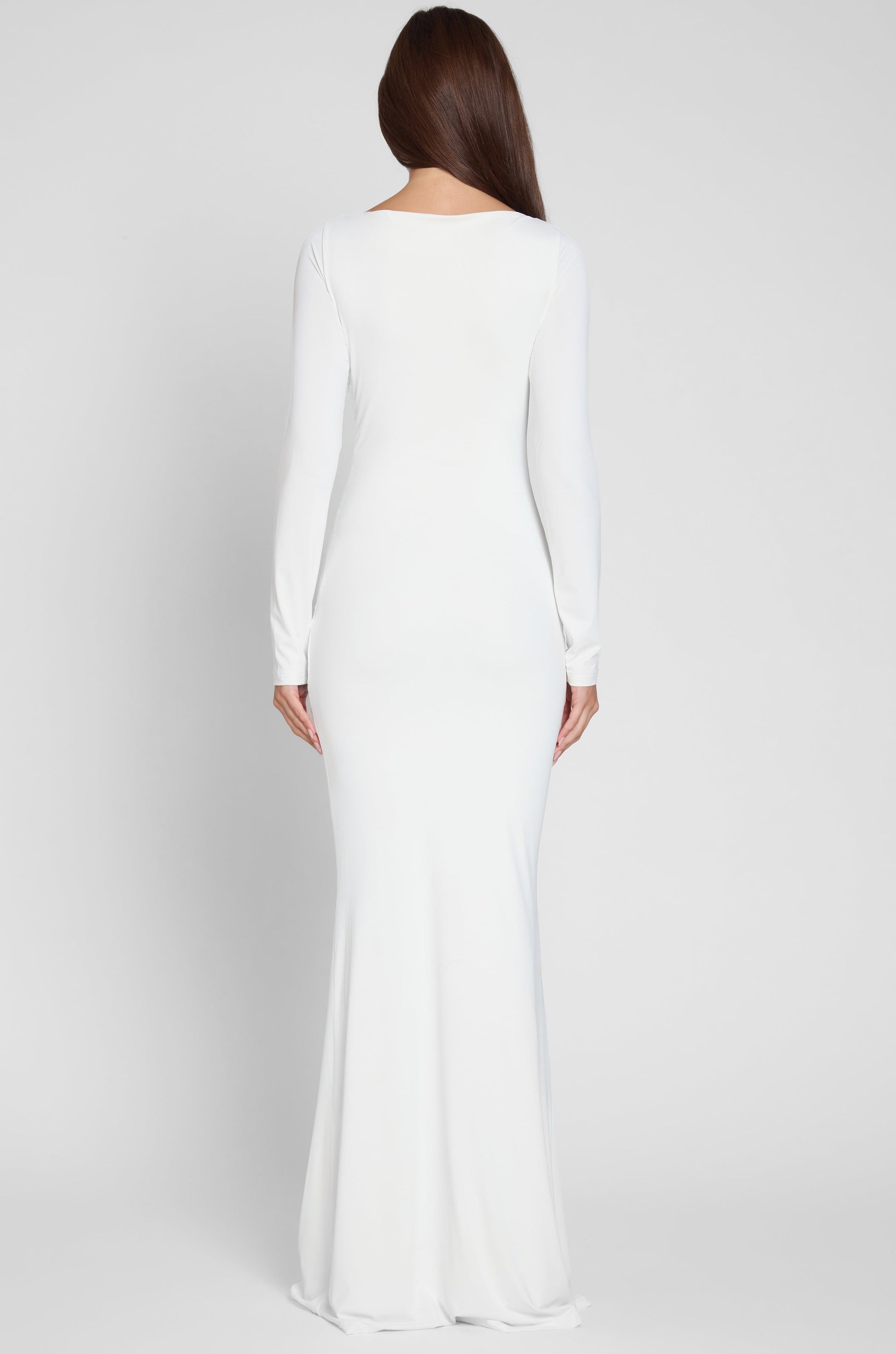 Sanvi Beyaz Dugum Maksi Elbise | D1073-WHITE-XS | D1073-WHITE-S | D1073-WHITE-M | D1073-WHITE-L | D1073-WHITE-XL | D1073-WHITE-XXL