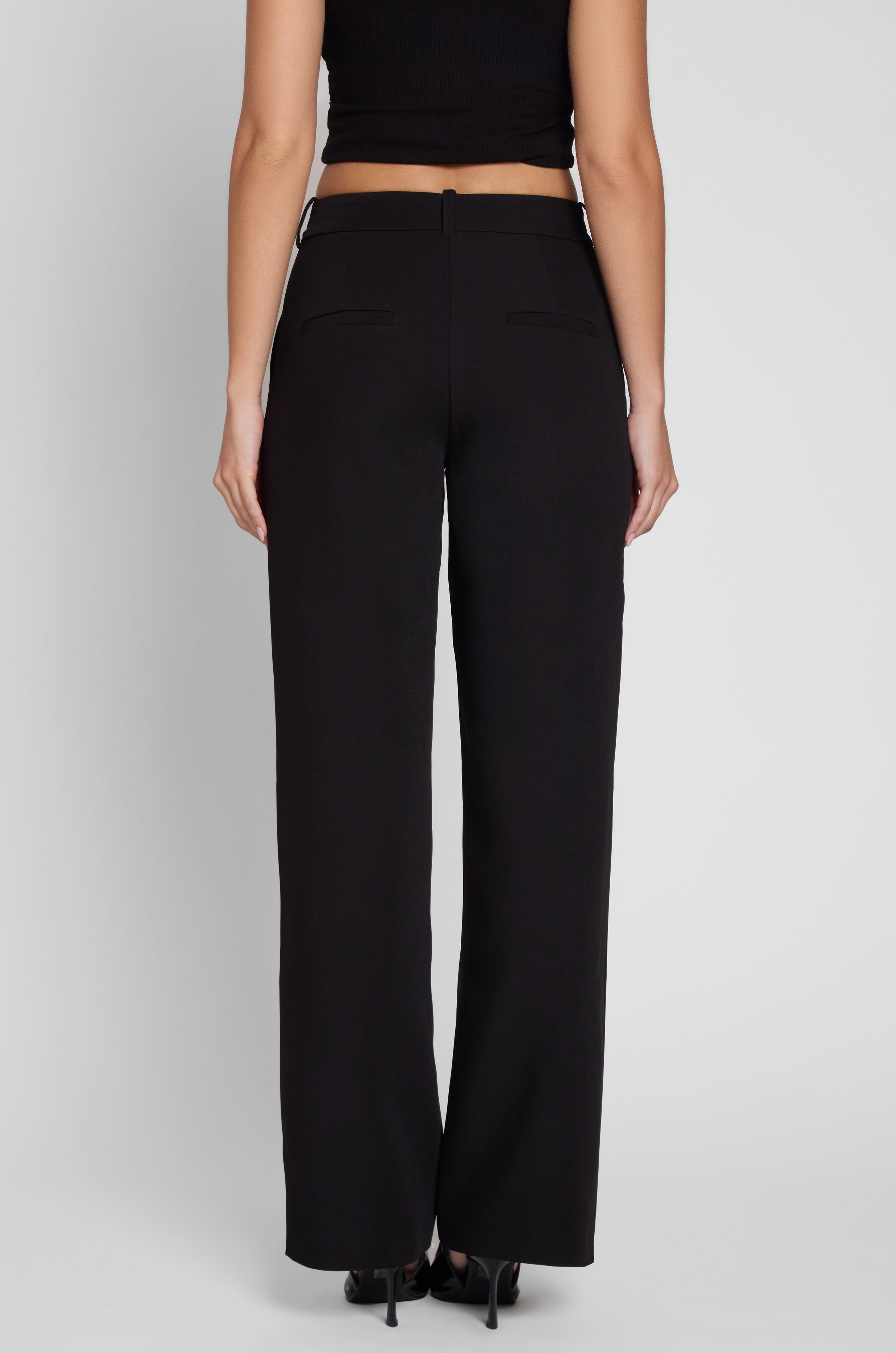 Corbyn Siyah Duz Paca Pantolon | P1001-BLK-XS | P1001-BLK-S | P1001-BLK-M | P1001-BLK-L | P1001-BLK-XL | P1001-BLK-XXL