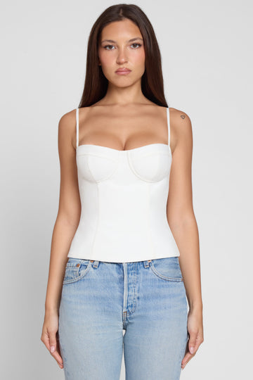 Autymn Bustiyer Korse Top | T1014-WHITE-XS | T1014-WHITE-S | T1014-WHITE-M | T1014-WHITE-L | T1014-WHITE-XL | T1014-WHITE-XXL