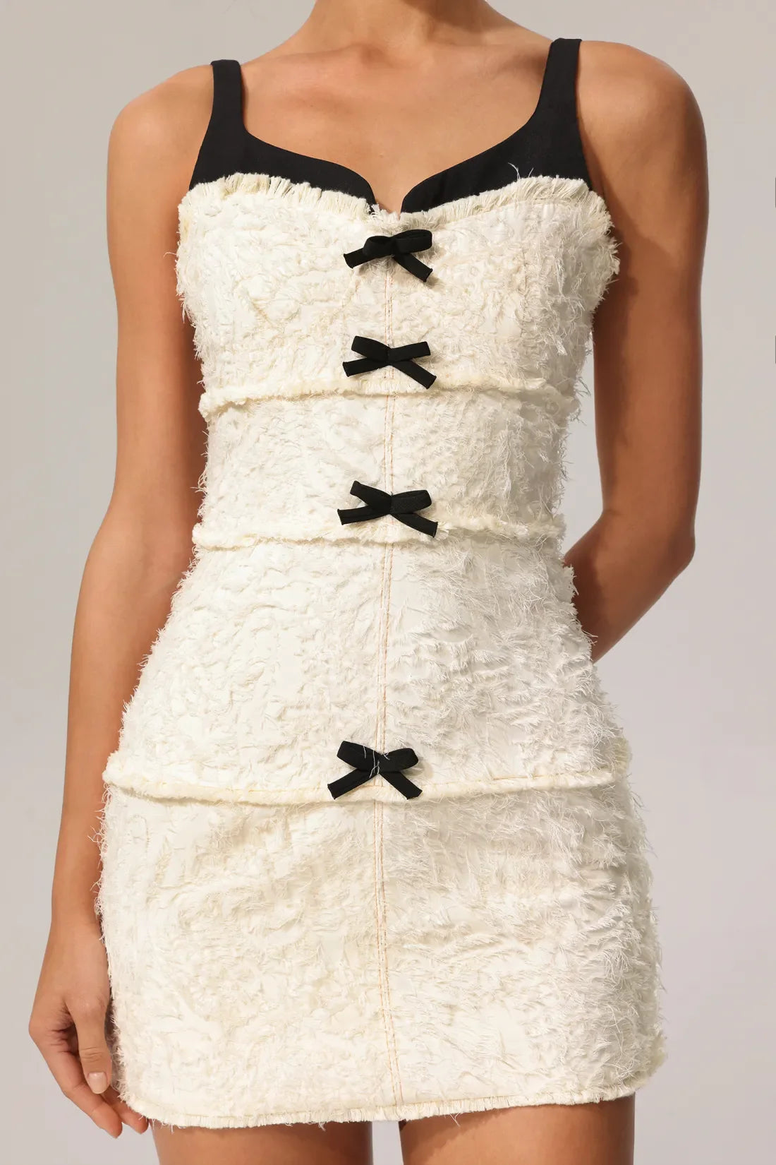 Rivka Straplez Fiyonklu Mini Elbise | S | M | L