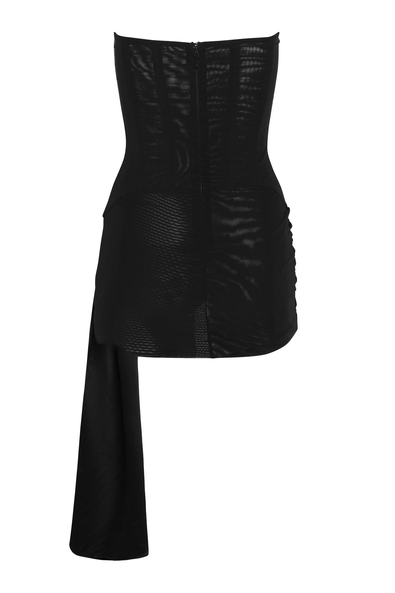 Jamisyn Mesh Korse Mini Elbise | D1120-BLK-XS | D1120-BLK-S | D1120-BLK-M | D1120-BLK-L | D1120-BLK-XL | D1120-BLK-XXL