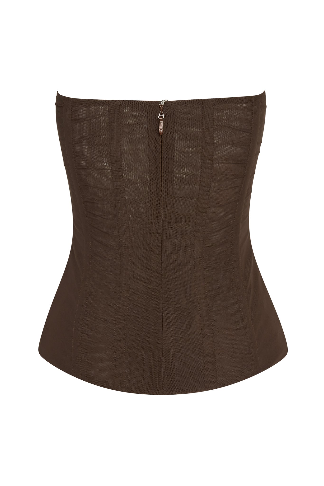 Shayla Straplez Korse Ust | T1016-CHOCOLATE-XS | T1016-CHOCOLATE-S | T1016-CHOCOLATE-M | T1016-CHOCOLATE-L | T1016-CHOCOLATE-XL | T1016-CHOCOLATE-XXL