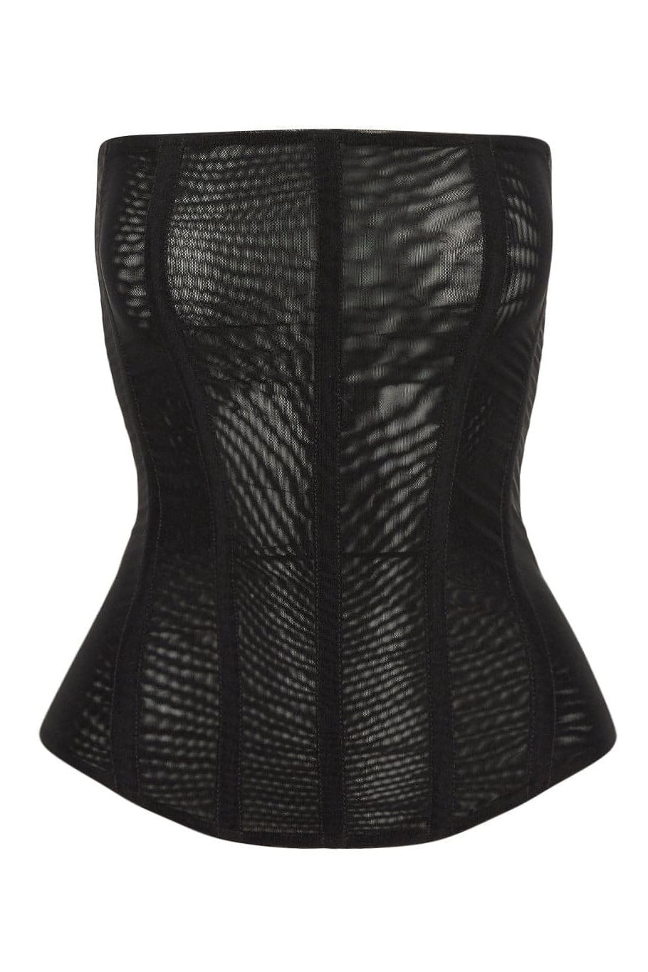 Soleil Straplez File Korse Ust | T1016-BLK-XS | T1016-BLK-S | T1016-BLK-M | T1016-BLK-L | T1016-BLK-XL | T1016-BLK-XXL