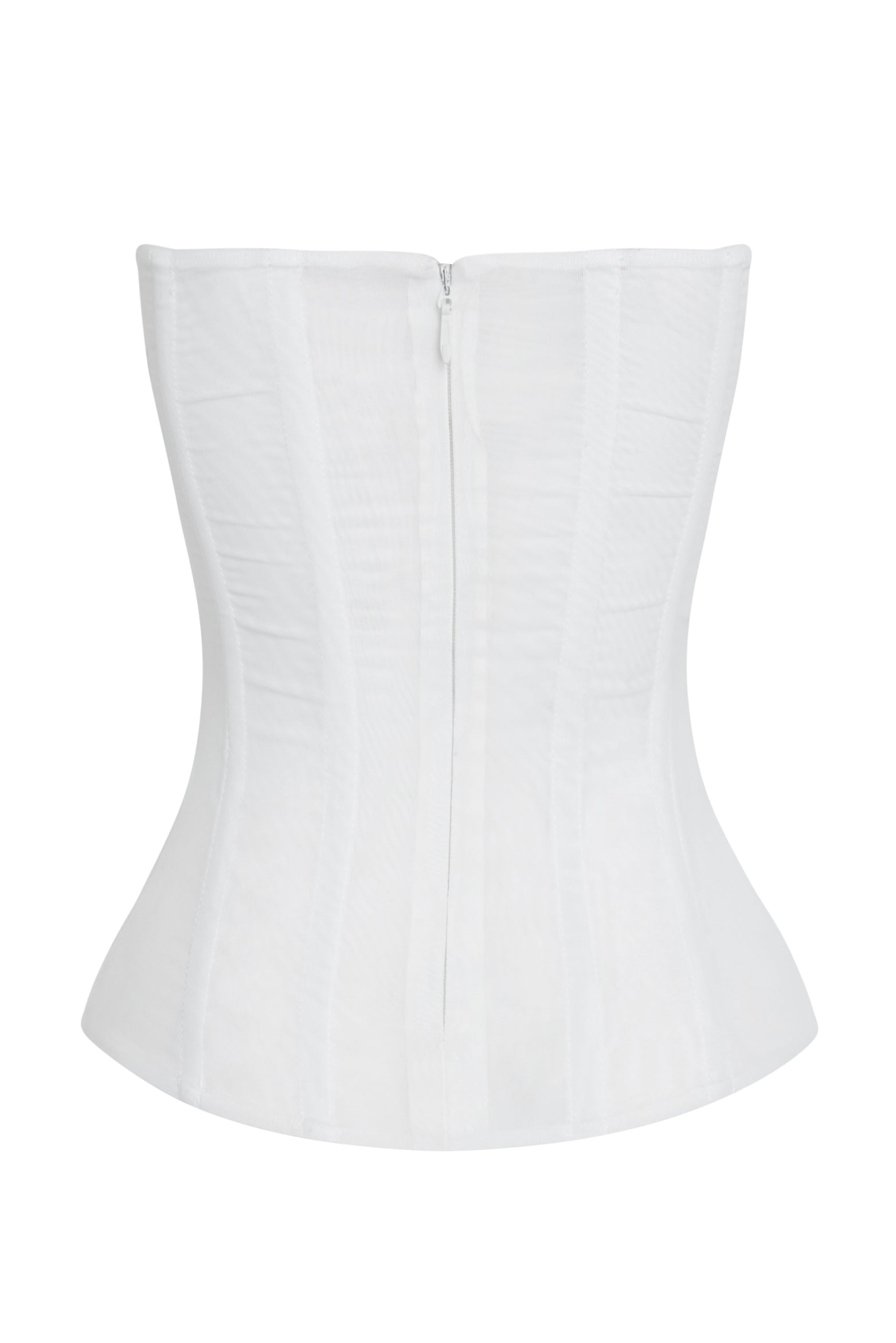 Skyler Mesh Korse Bustiyer | T1016-WHITE-XS | T1016-WHITE-S | T1016-WHITE-M | T1016-WHITE-L | T1016-WHITE-XL | T1016-WHITE-XXL
