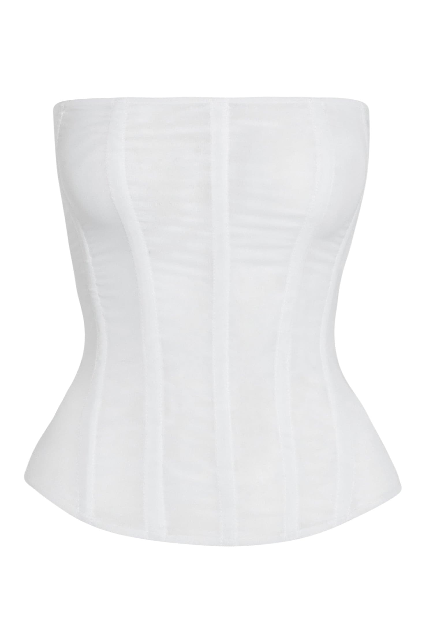 Skyler Mesh Korse Bustiyer | T1016-WHITE-XS | T1016-WHITE-S | T1016-WHITE-M | T1016-WHITE-L | T1016-WHITE-XL | T1016-WHITE-XXL