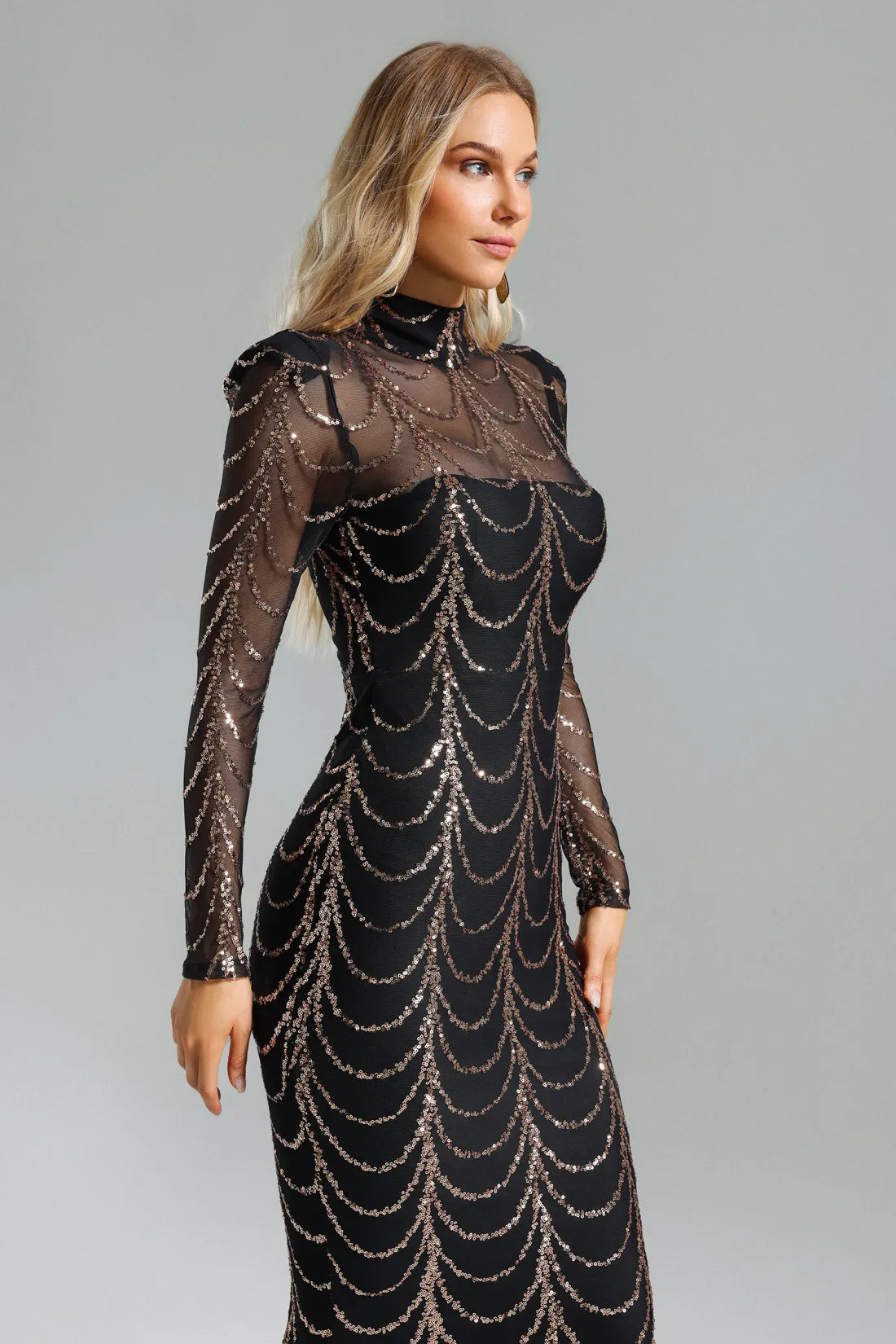 Khadija Payetli File Maksi Elbise | S-Siyah | S-Beyaz | M-Siyah | M-Beyaz | L-Siyah | L-Beyaz | Xl-Siyah | Xl-Beyaz | Xxl-Siyah | Xxl-Beyaz