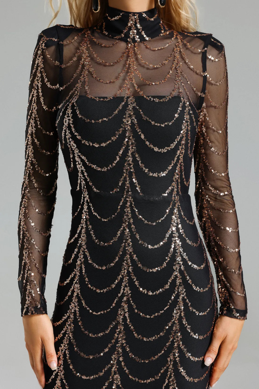 Khadija Payetli File Maksi Elbise | S-Siyah | S-Beyaz | M-Siyah | M-Beyaz | L-Siyah | L-Beyaz | Xl-Siyah | Xl-Beyaz | Xxl-Siyah | Xxl-Beyaz