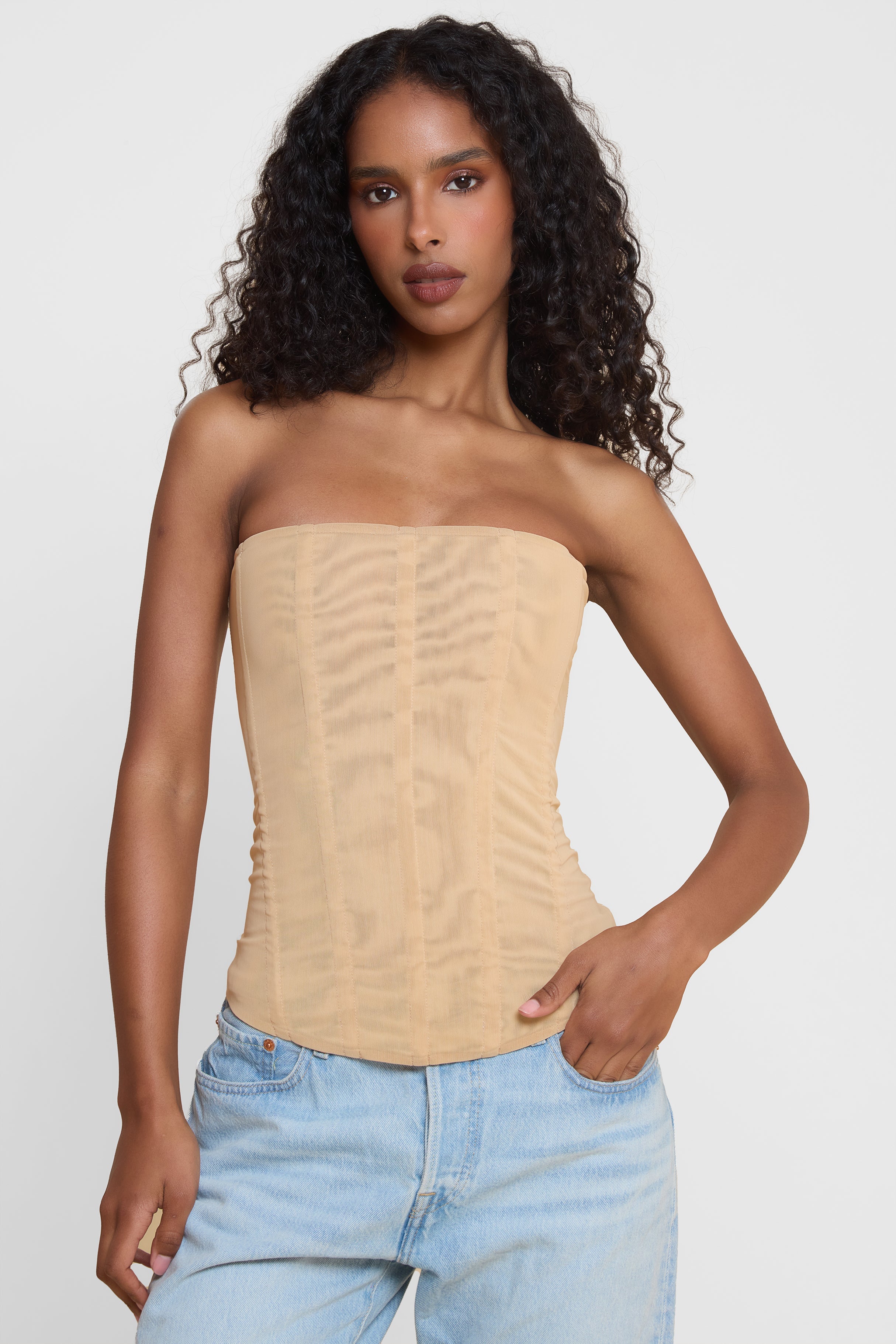 Miral File Korse Bustiyer | T1016-TAN-XS | T1016-TAN-S | T1016-TAN-M | T1016-TAN-L | T1016-TAN-XL | T1016-TAN-XXL