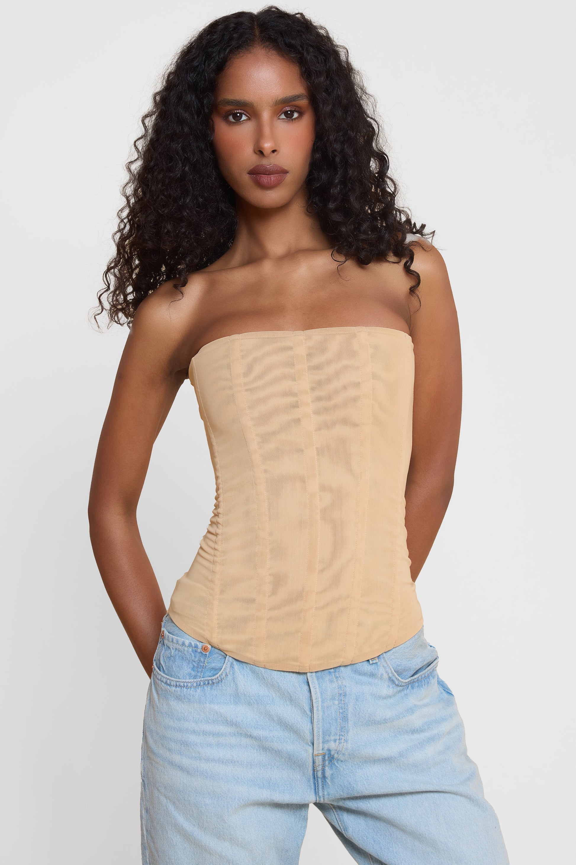 Miral File Korse Bustiyer | T1016-TAN-XS | T1016-TAN-S | T1016-TAN-M | T1016-TAN-L | T1016-TAN-XL | T1016-TAN-XXL