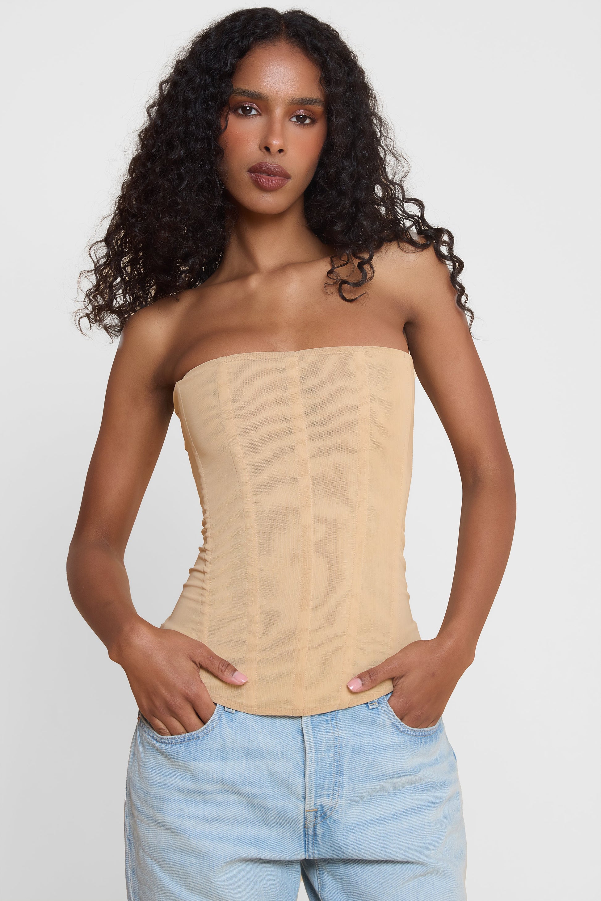 Miral File Korse Bustiyer | T1016-TAN-XS | T1016-TAN-S | T1016-TAN-M | T1016-TAN-L | T1016-TAN-XL | T1016-TAN-XXL