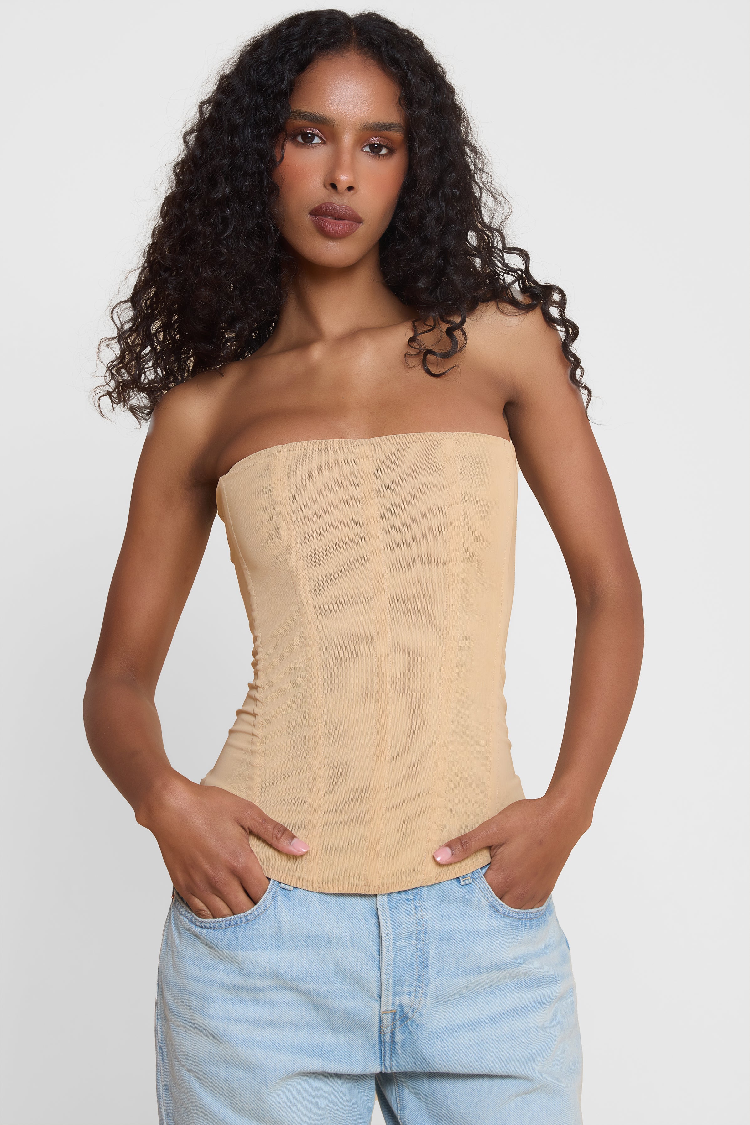 Miral File Korse Bustiyer | T1016-TAN-XS | T1016-TAN-S | T1016-TAN-M | T1016-TAN-L | T1016-TAN-XL | T1016-TAN-XXL
