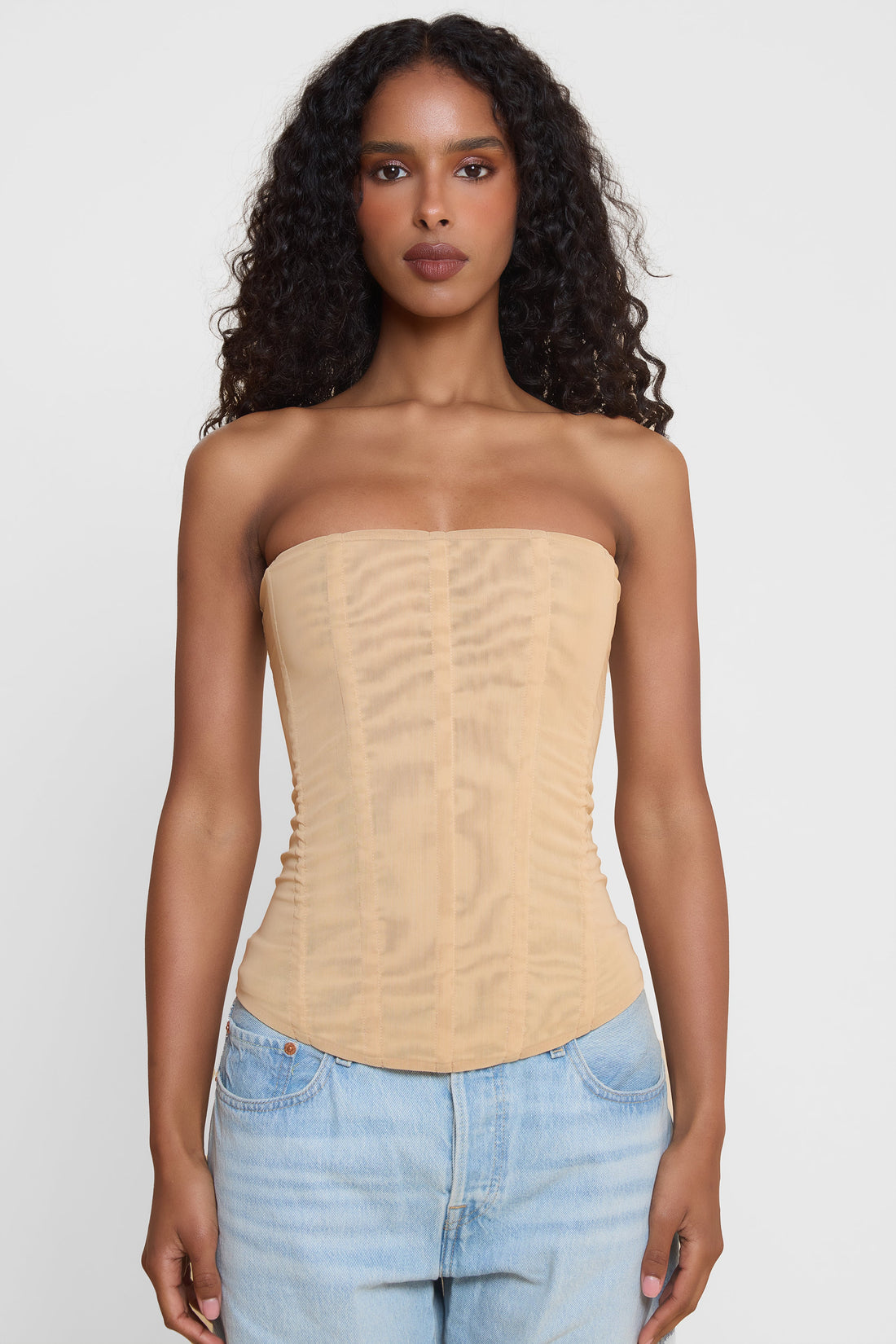 Miral File Korse Bustiyer | T1016-TAN-XS | T1016-TAN-S | T1016-TAN-M | T1016-TAN-L | T1016-TAN-XL | T1016-TAN-XXL
