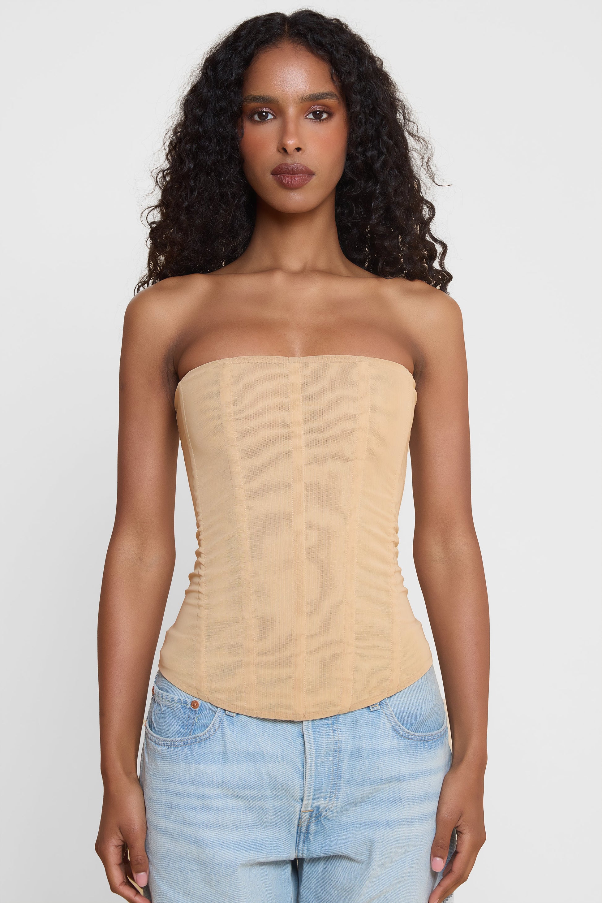 Miral File Korse Bustiyer | T1016-TAN-XS | T1016-TAN-S | T1016-TAN-M | T1016-TAN-L | T1016-TAN-XL | T1016-TAN-XXL